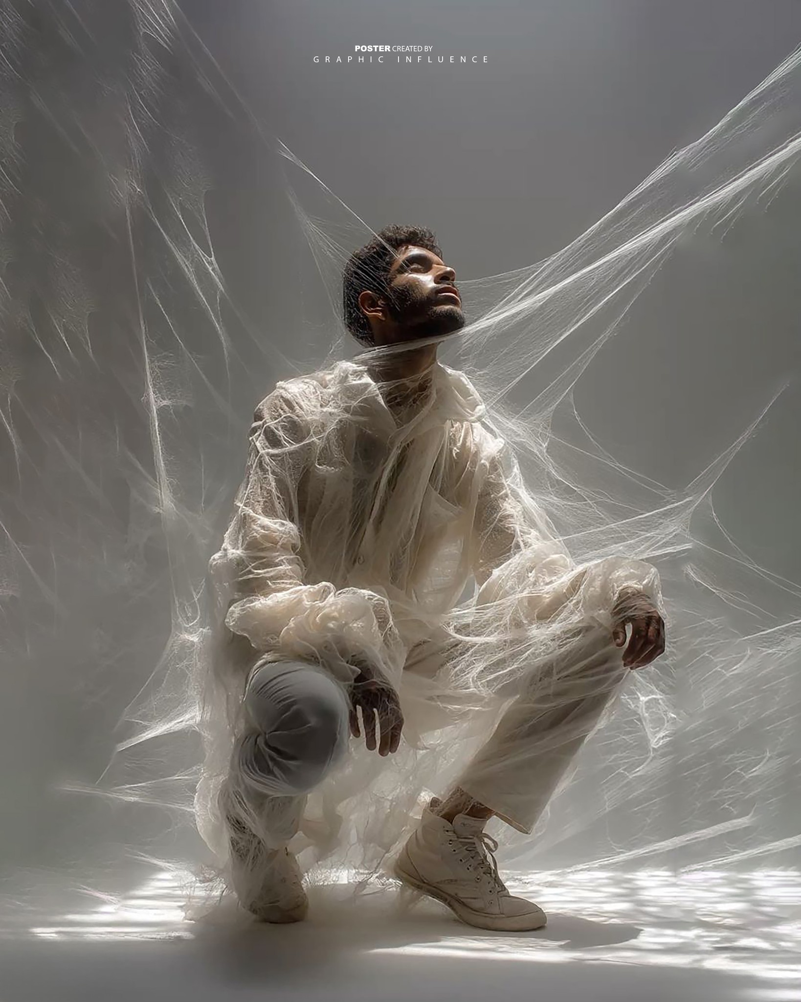 Entangled Resilience in White Silk