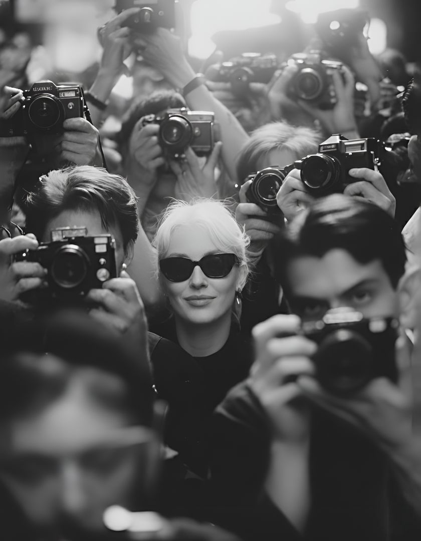 Radiant Icon in the Paparazzi Storm
