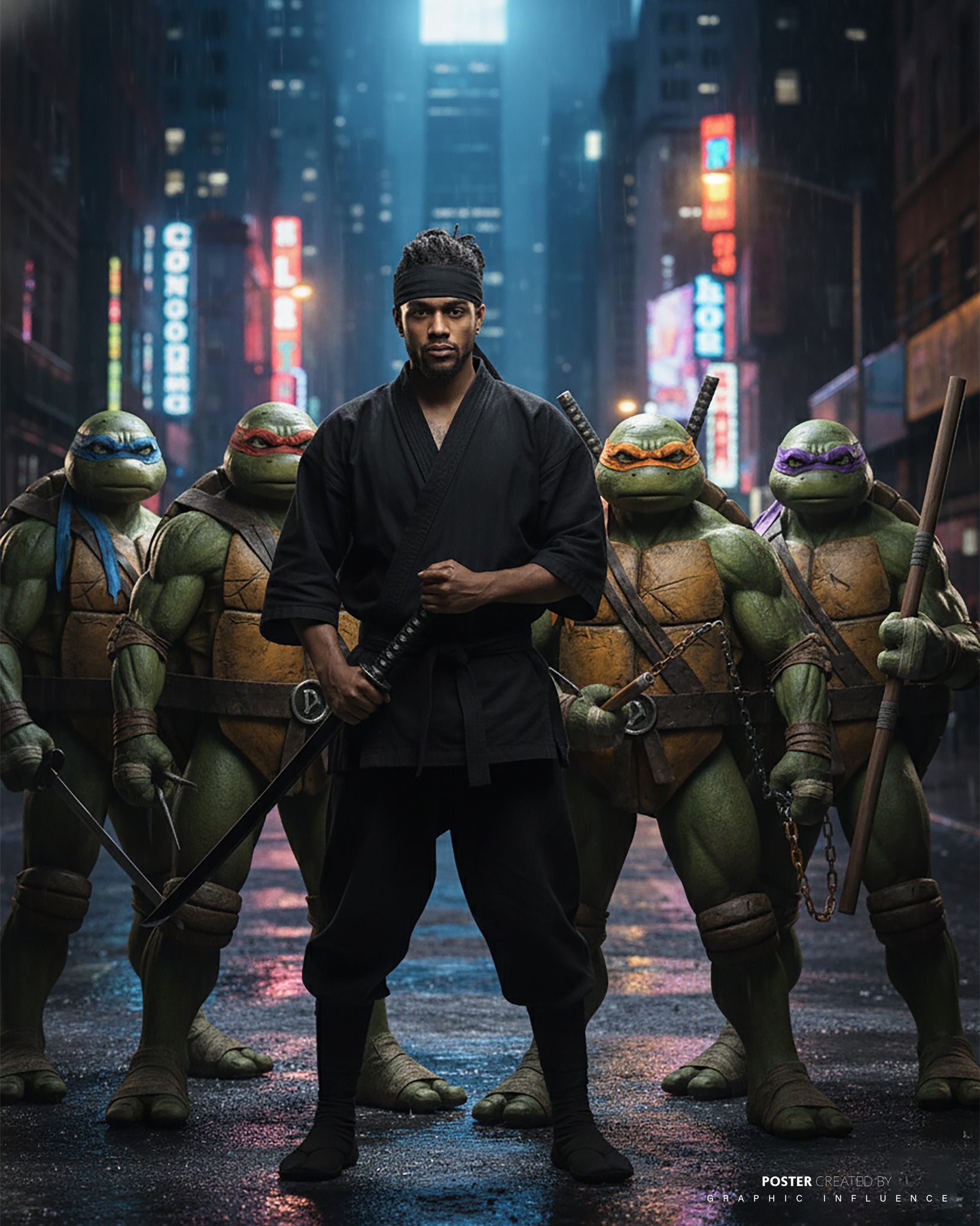 Shadow of the Turtles and the Sensei