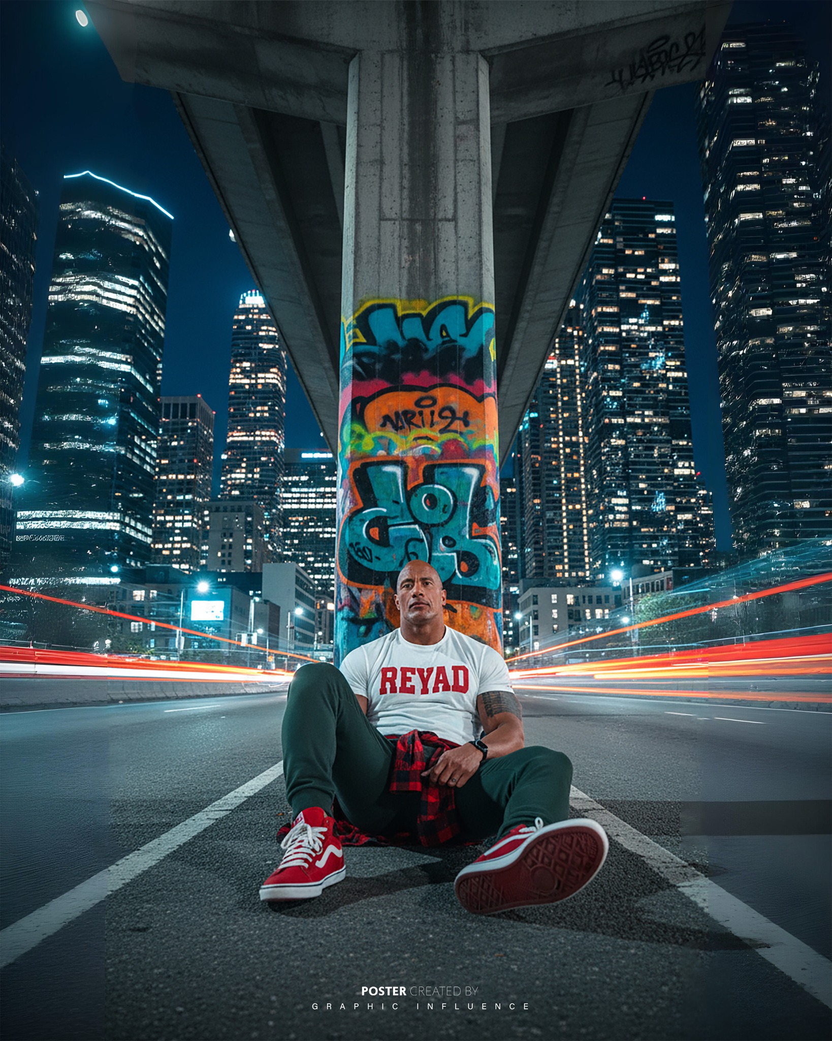 Neon Concrete Beat: Reyad in the City