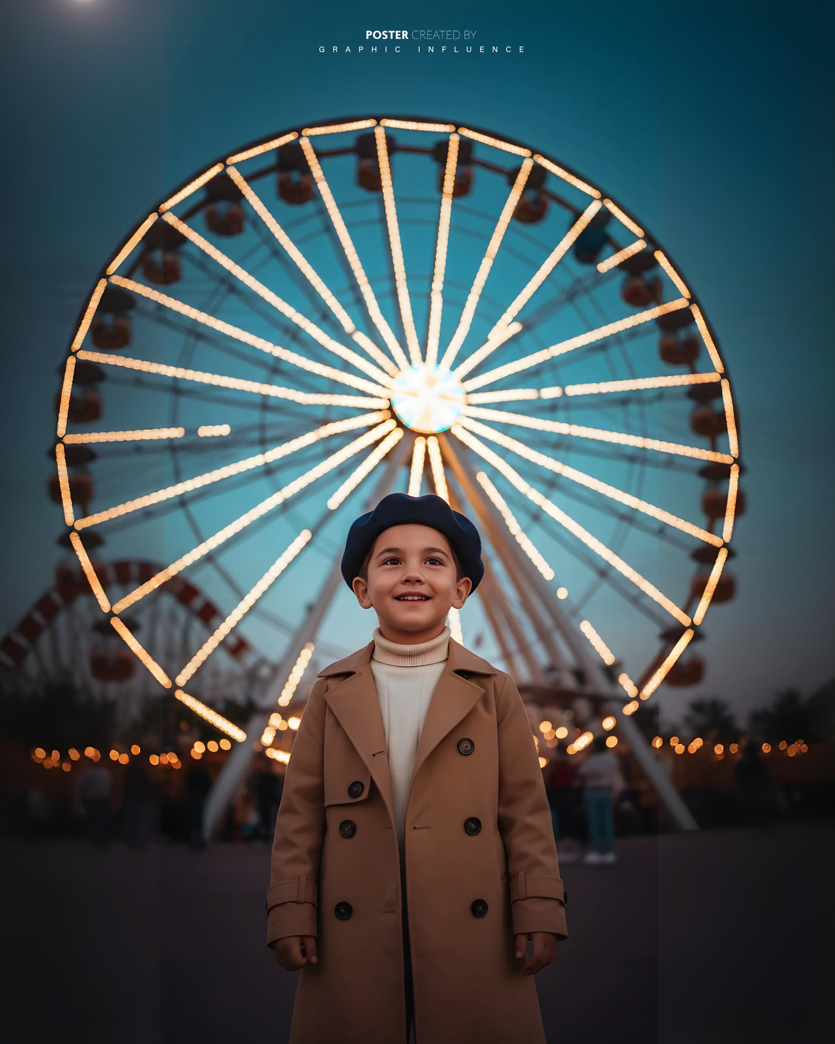 Twilight Wonder at the Ferris Wheel