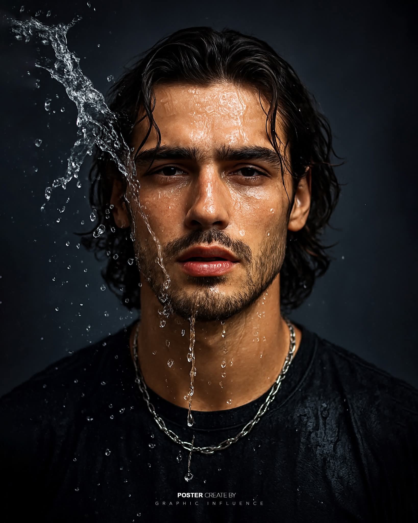 Crystal Splash Portrait
