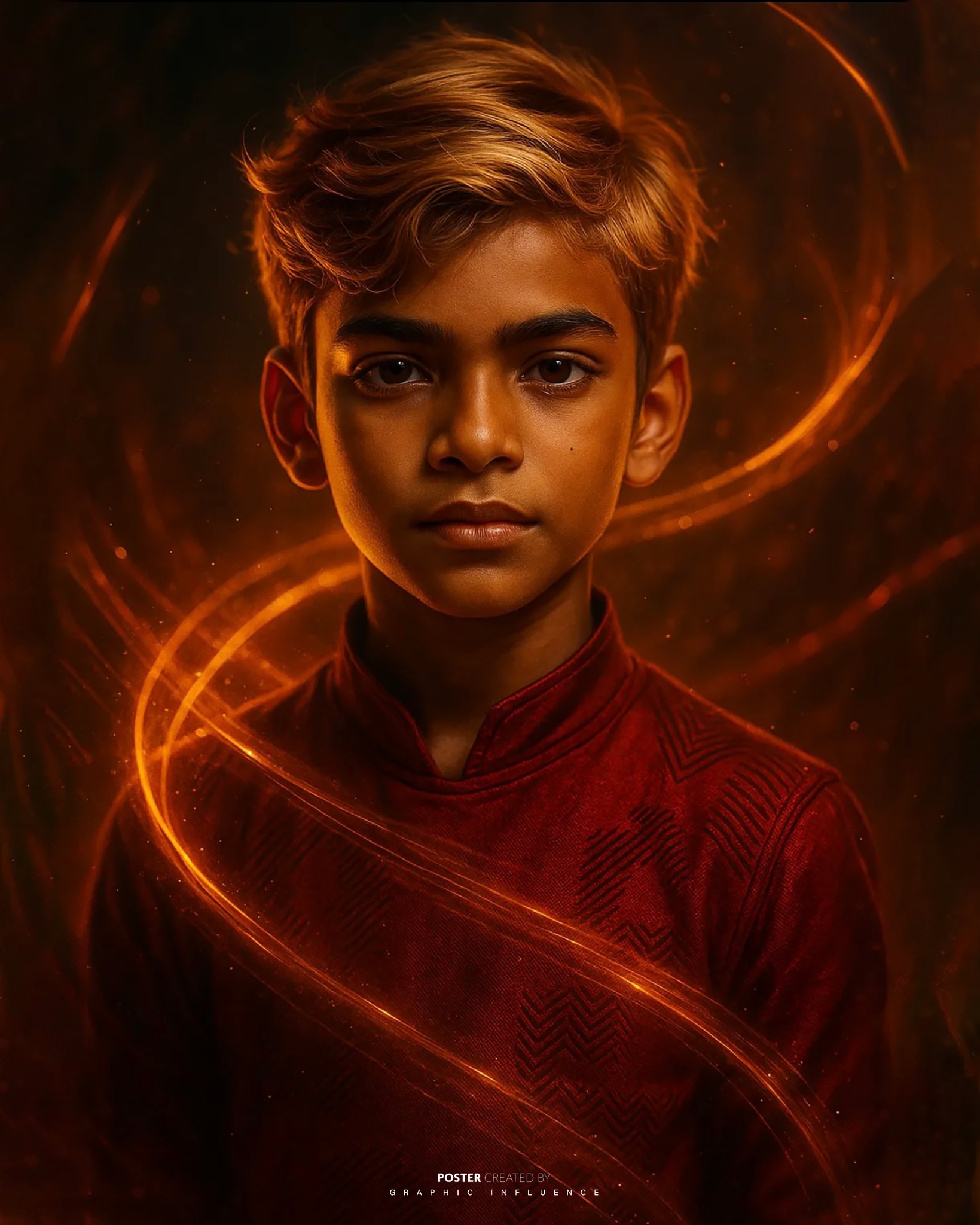 Golden Future Portrait