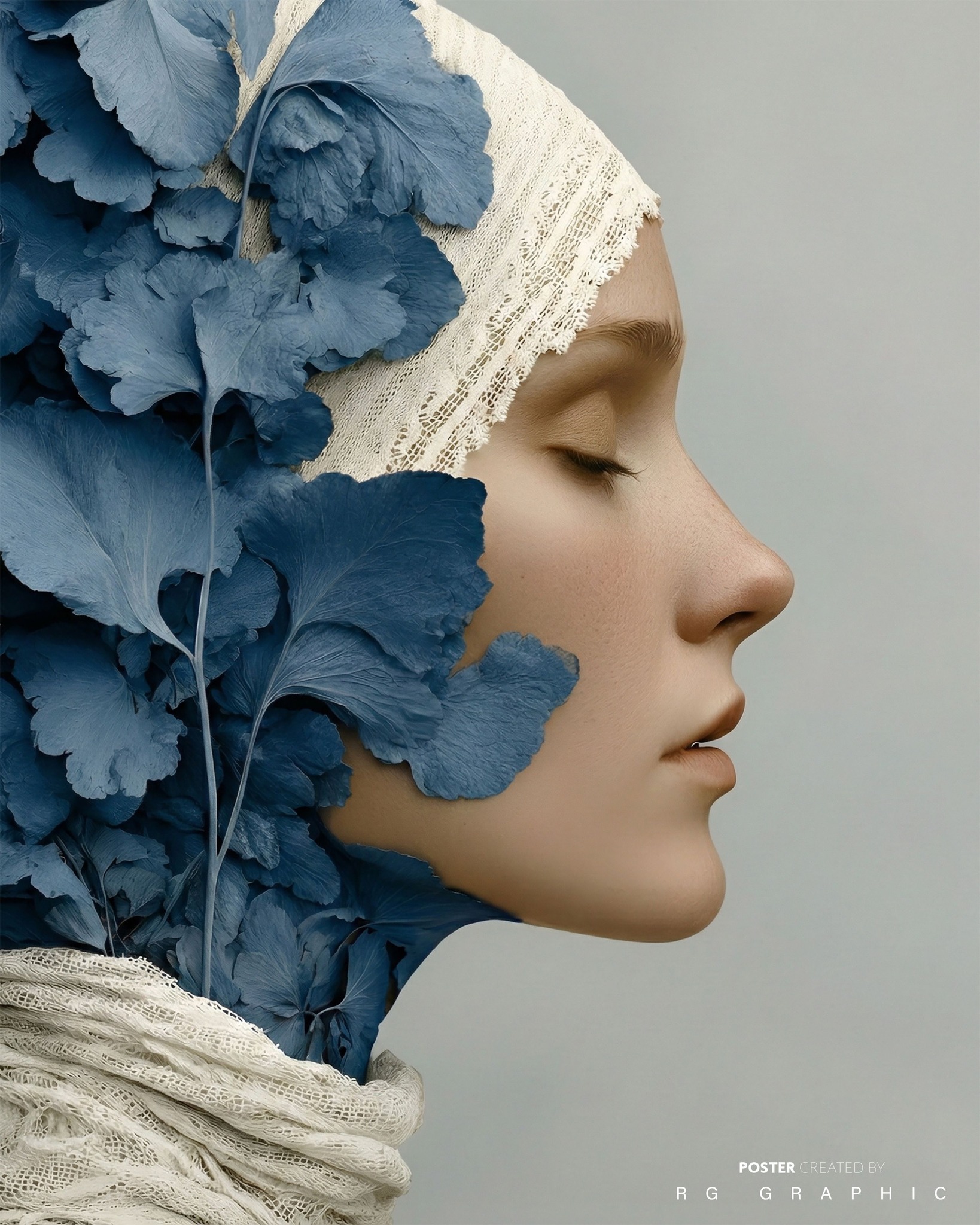 Ginkgo Bloom Ethereal Portrait