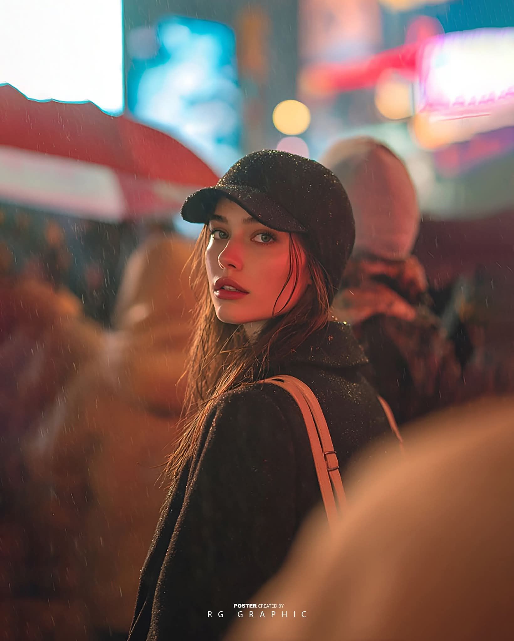 Neon Rain Over My Shoulder