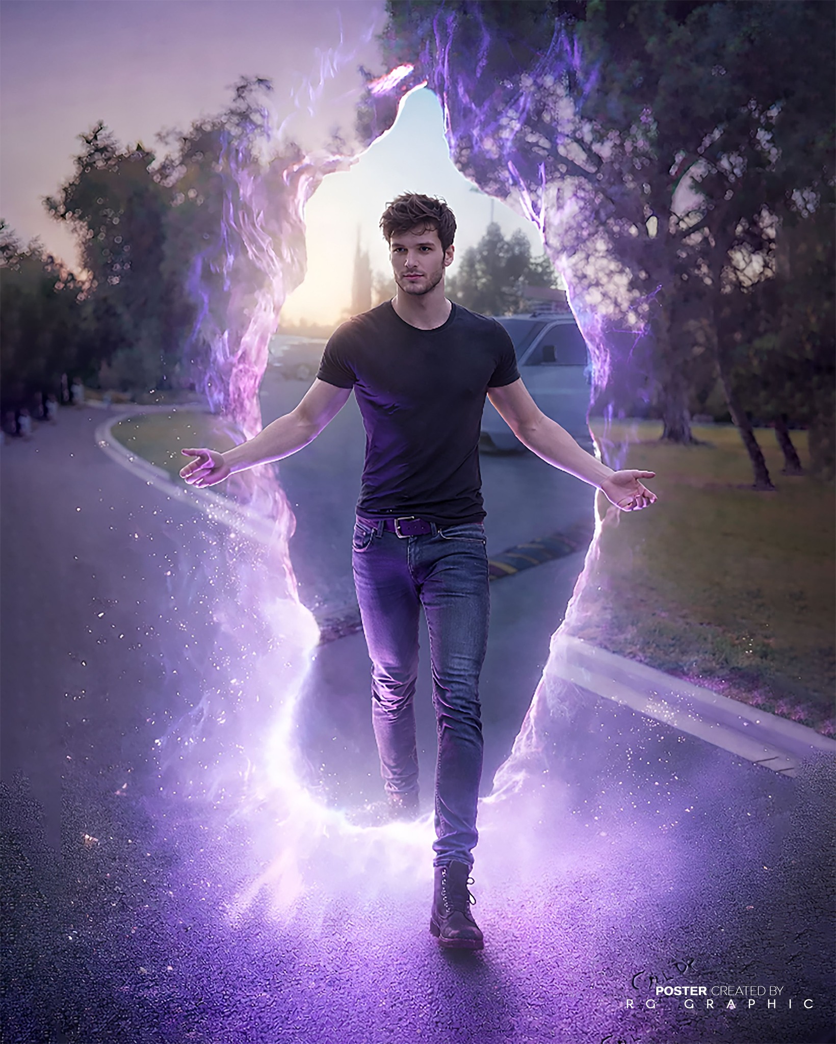 Arrival of the Violet Traveler