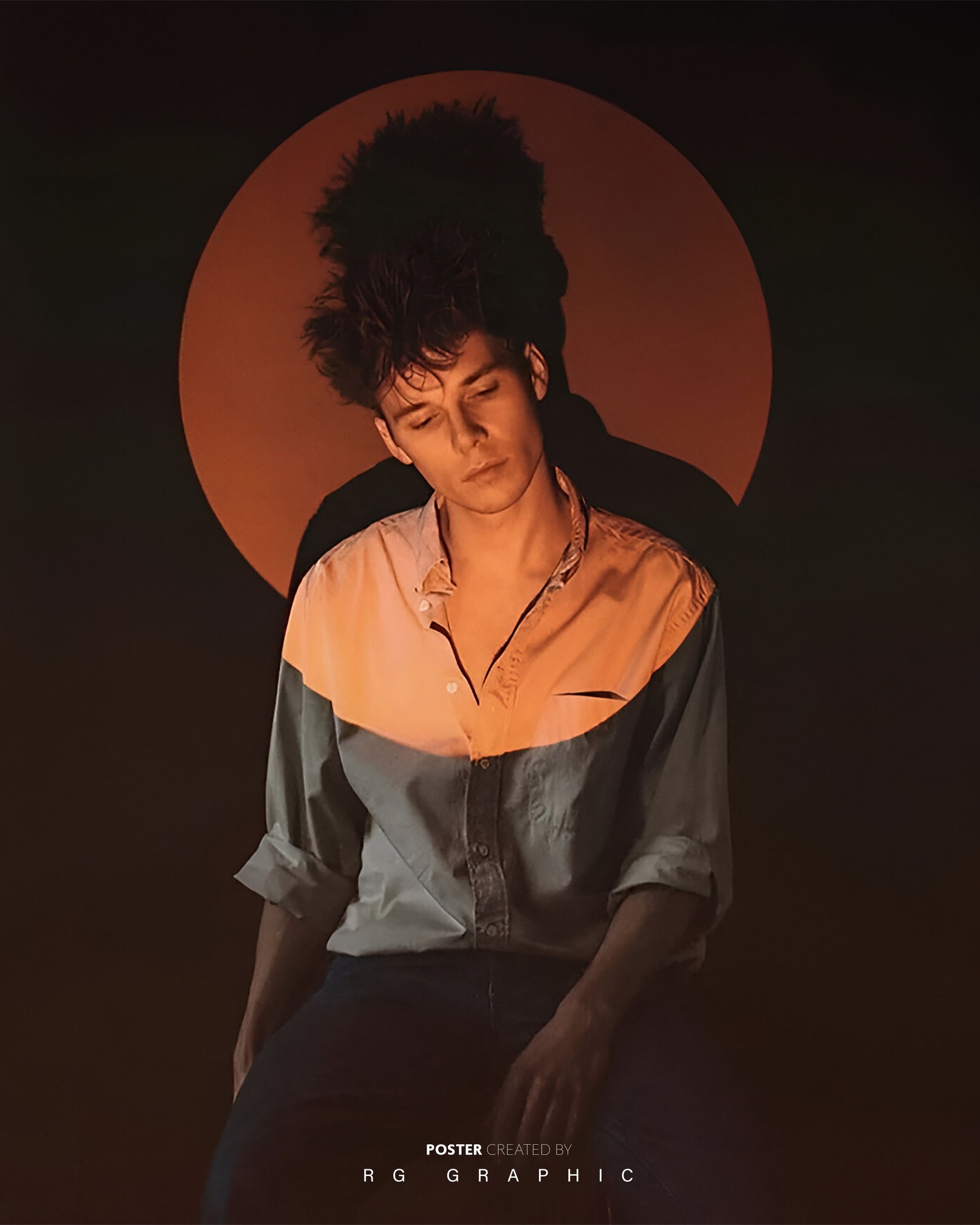 Amber Halo Portrait