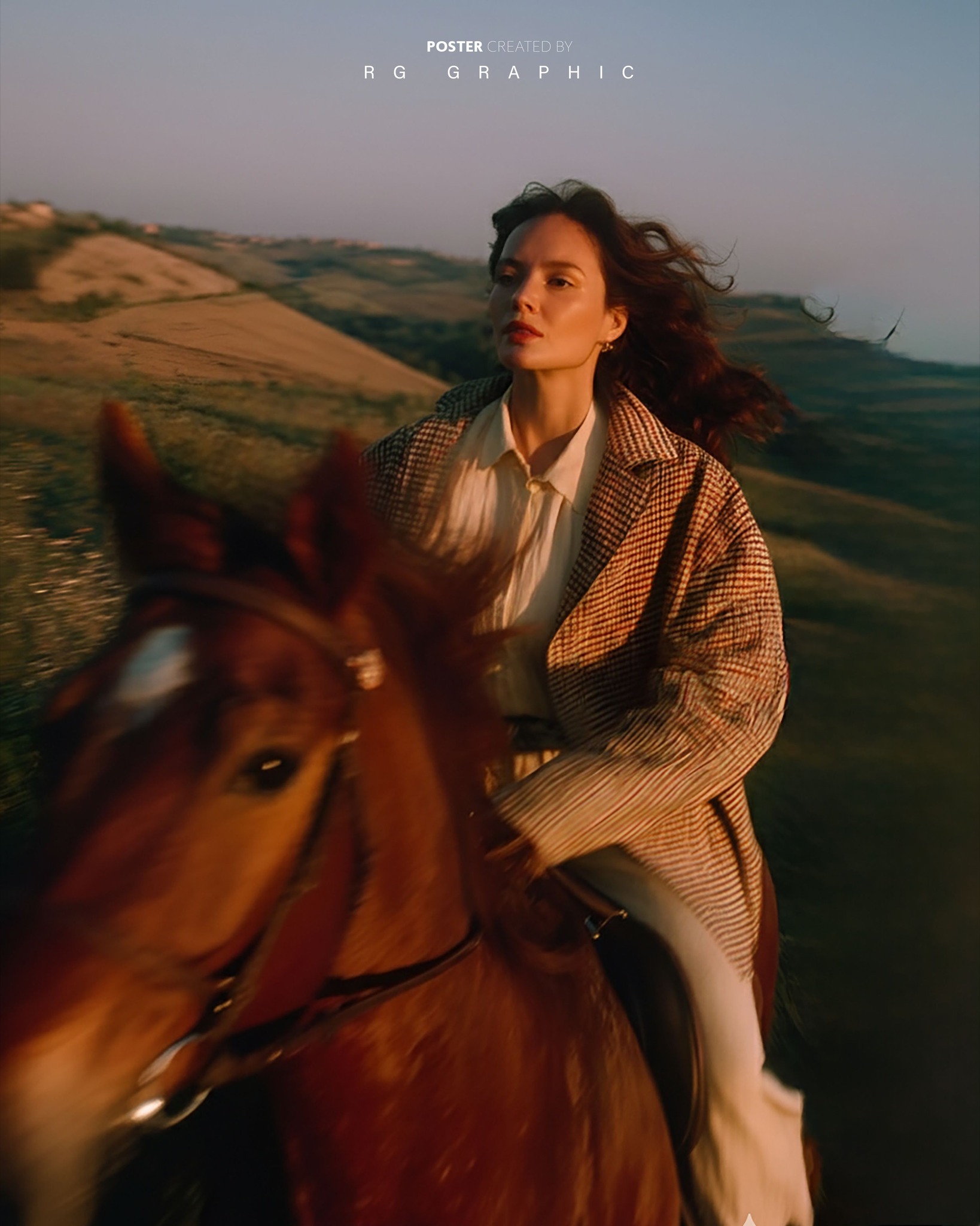 Golden Hour Equestrian Elegance