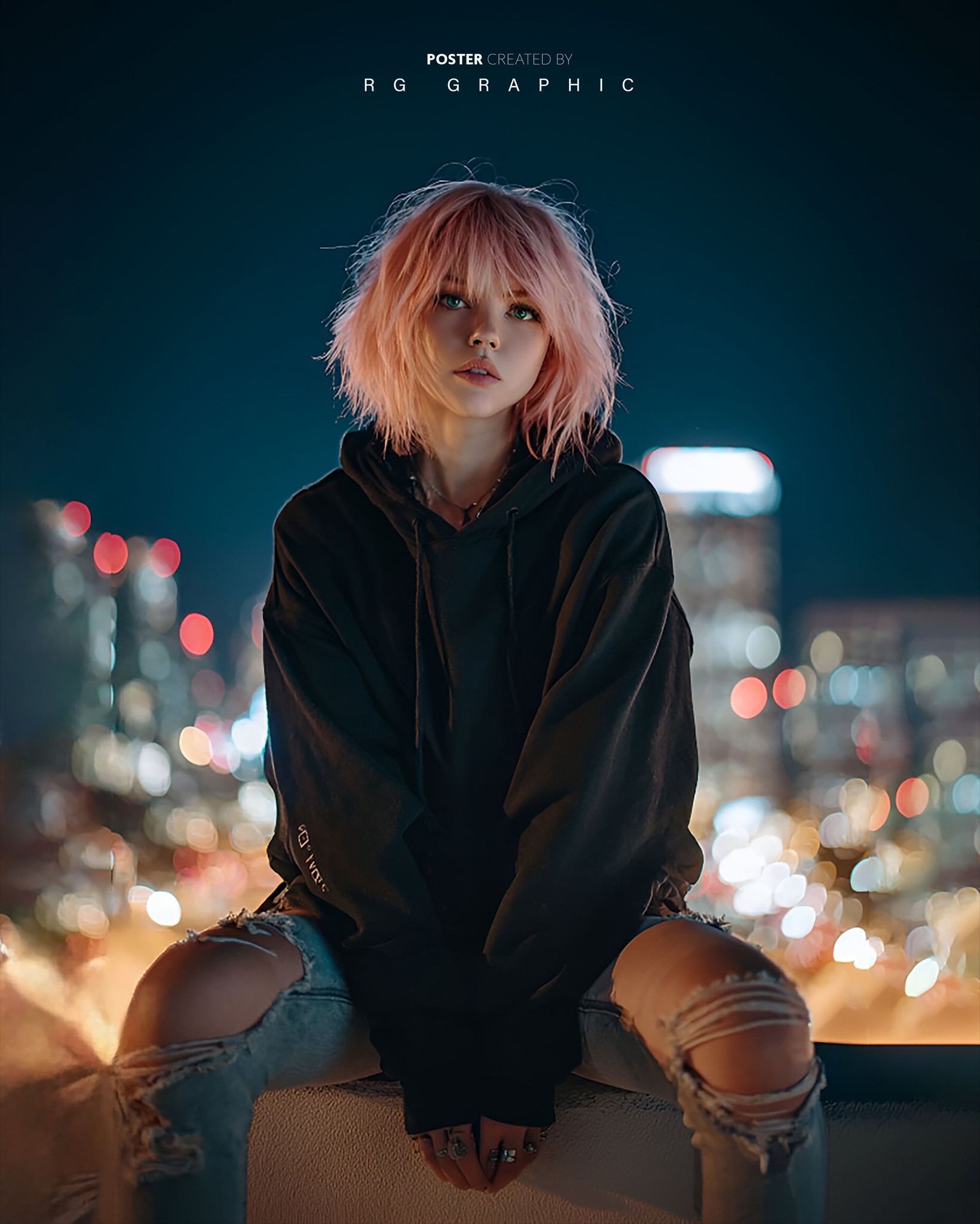 City Lights and Pastel Dreams