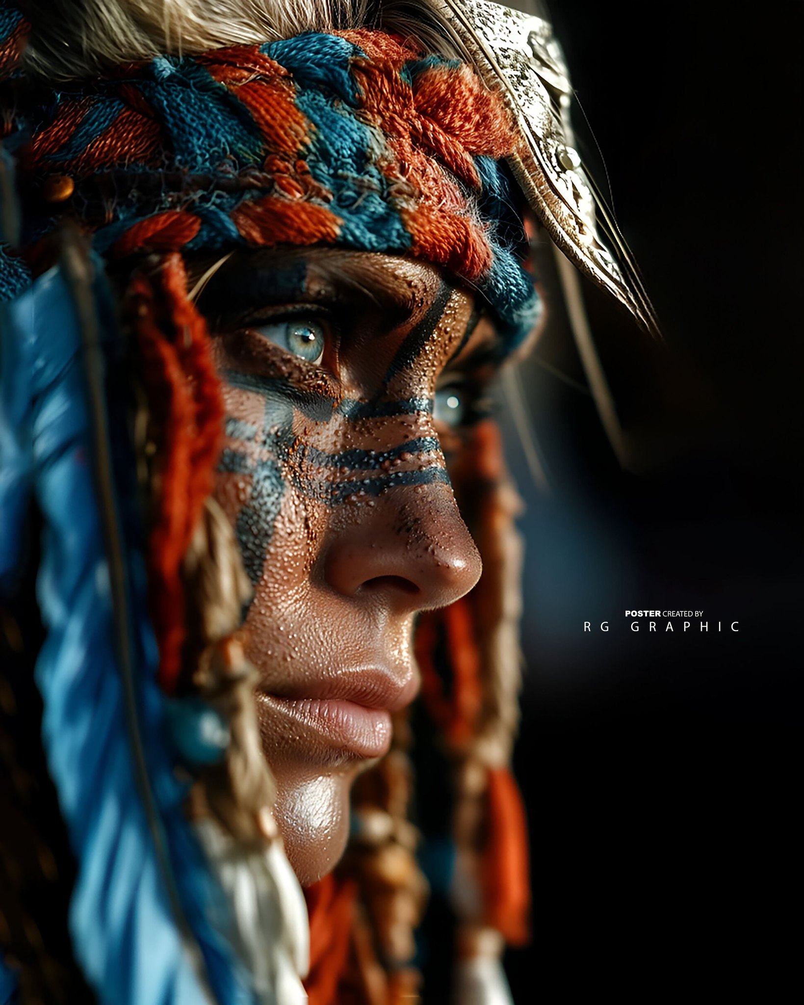 Gaze of the Tribal Warrior