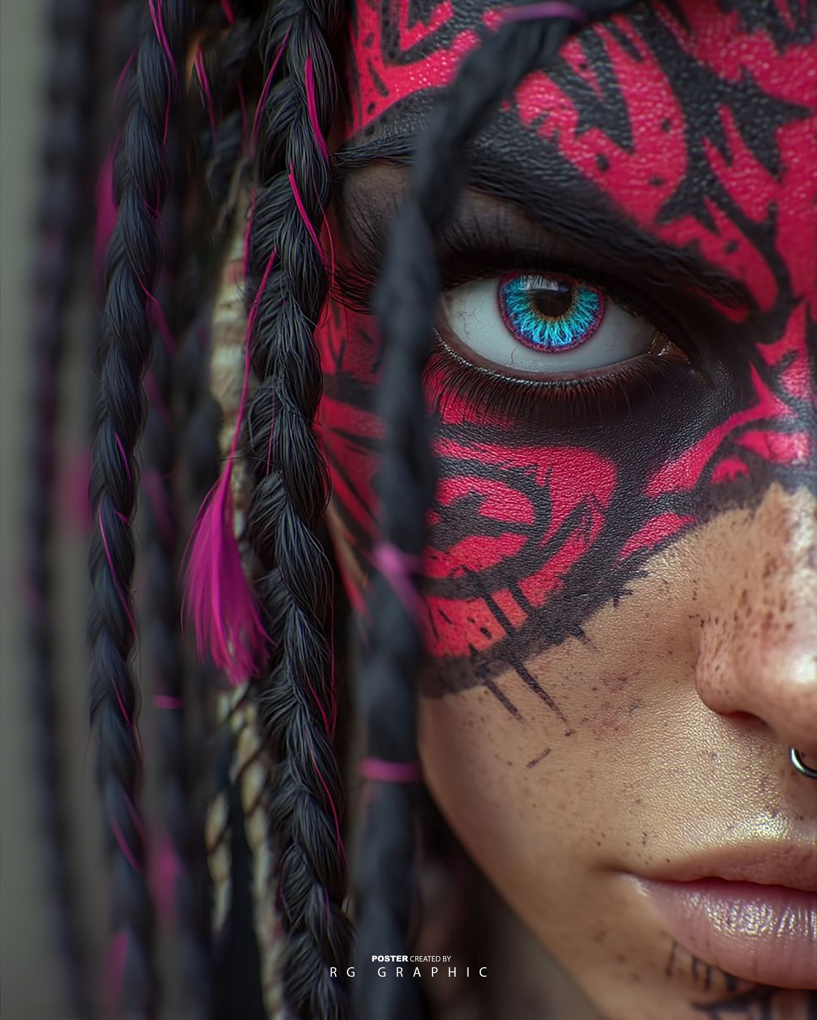 Gaze of the Tribal Warrior