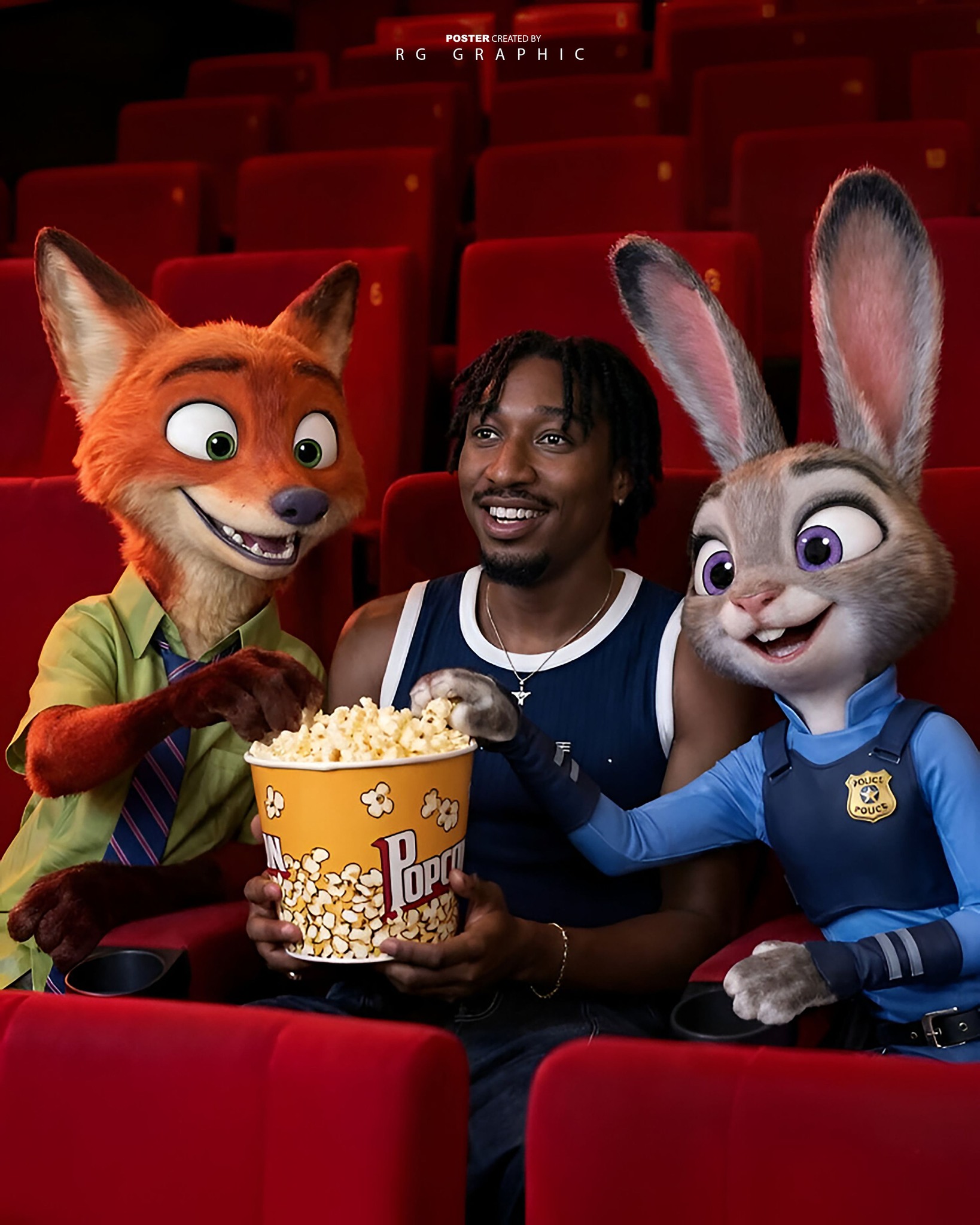 Cinema Date with Zootopia Friends