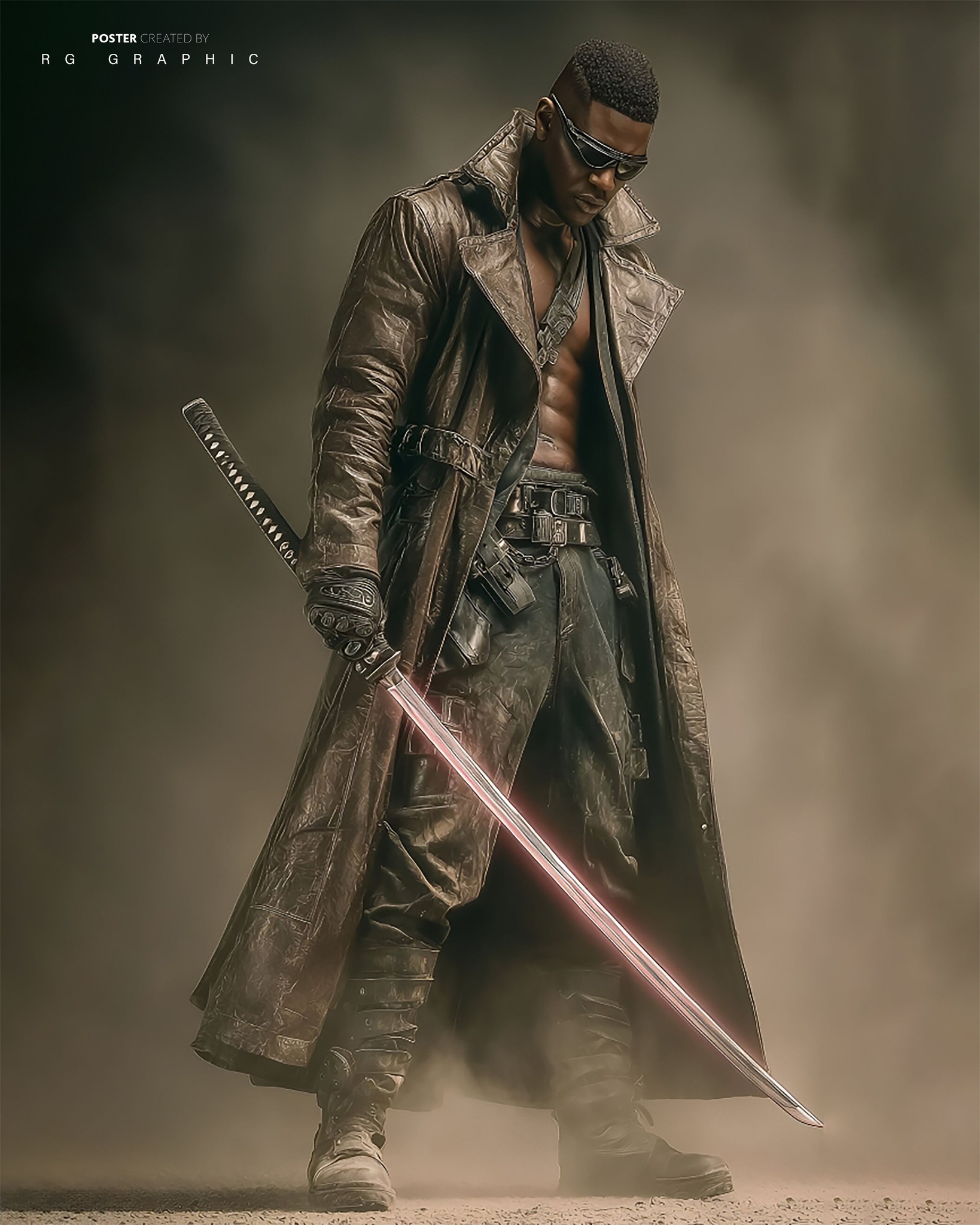 Obsidian Ronin of the Neon Front