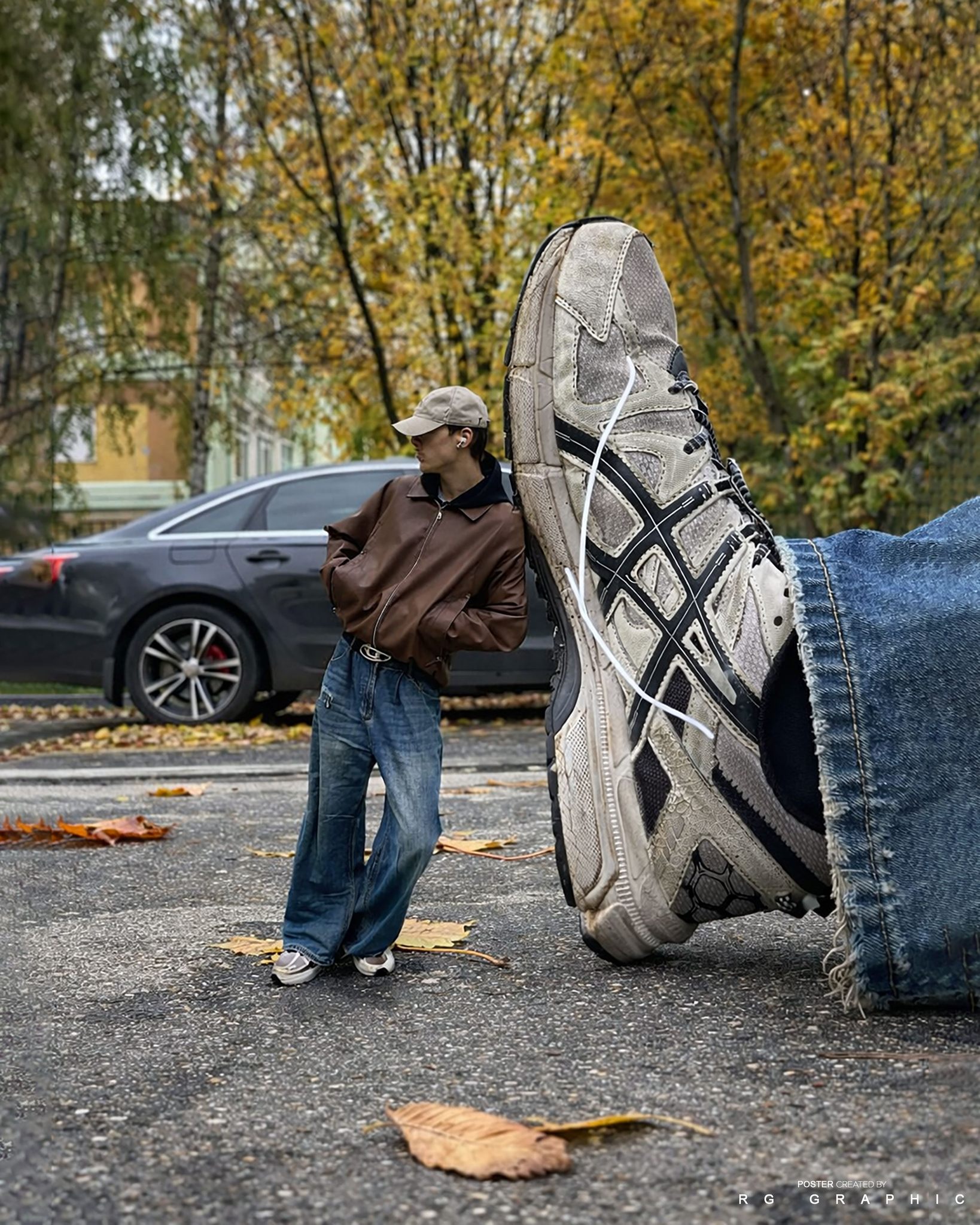 The Giant Sneaker Illusion