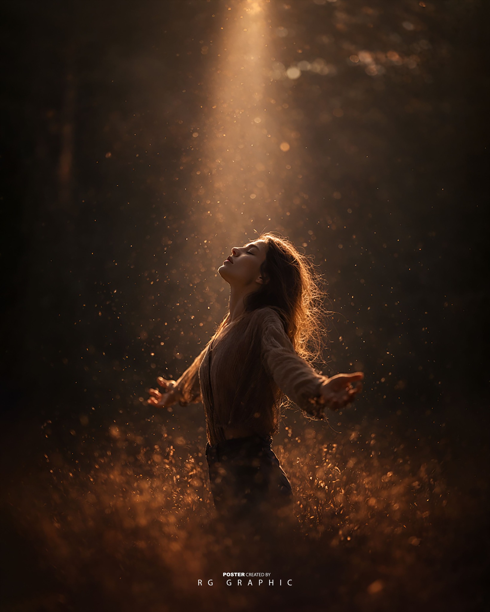 Golden Solace in the Timeless Grove