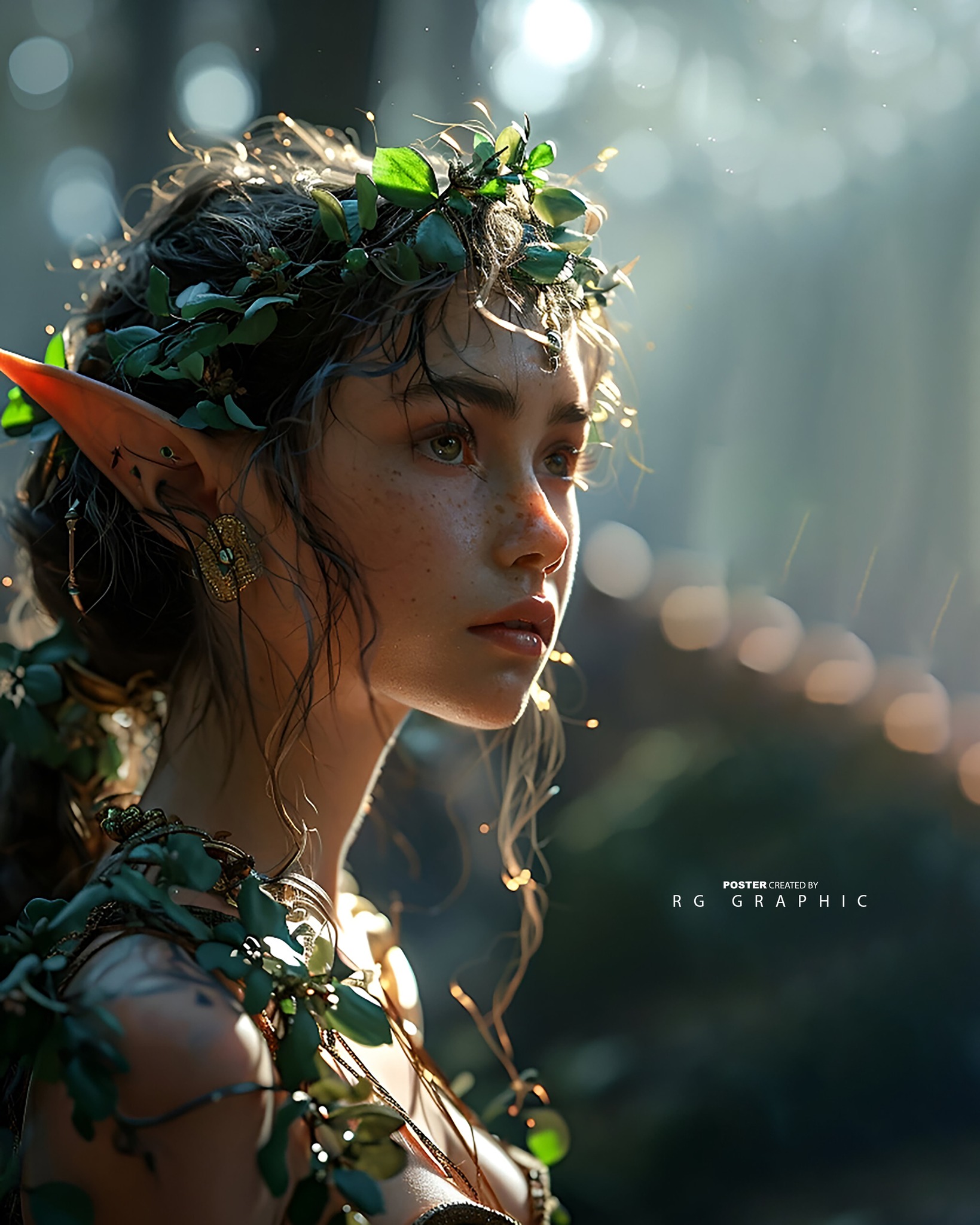 Glow of the Ethereal Forest Maiden