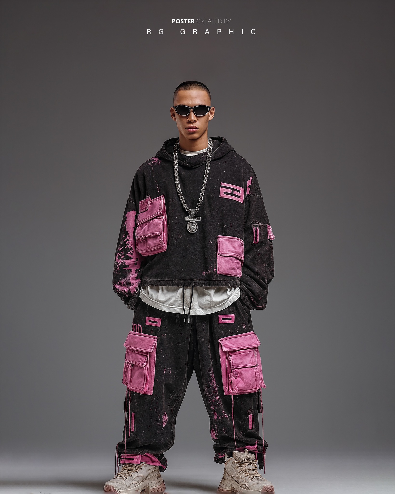 Cyberpunk Utility Fashion Editorial