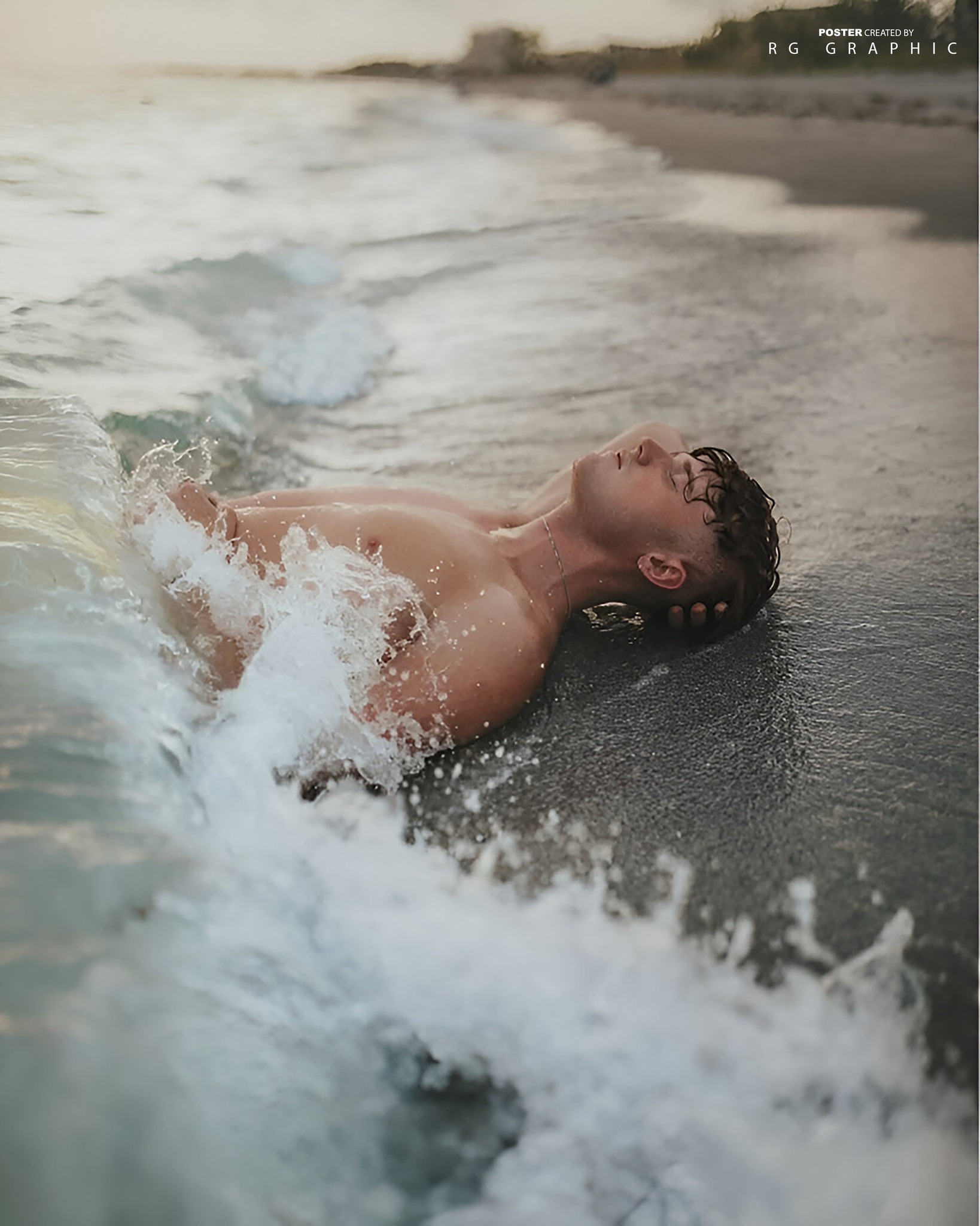 Serene Surrender at Golden Hour