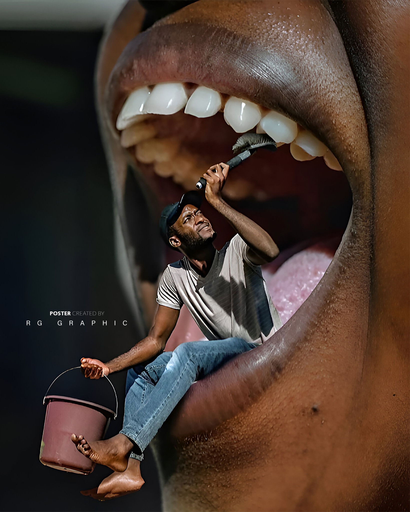 The Giant’s Dental Hygienist