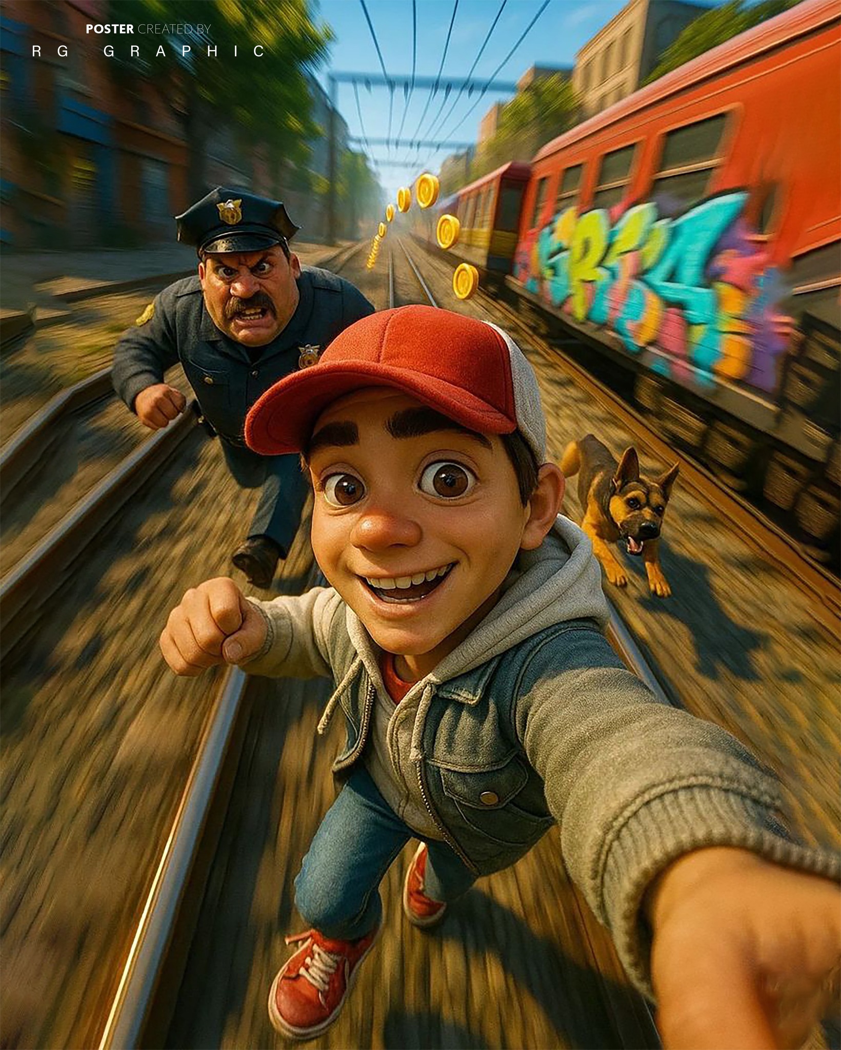 Ultimate High Speed Selfie Chase