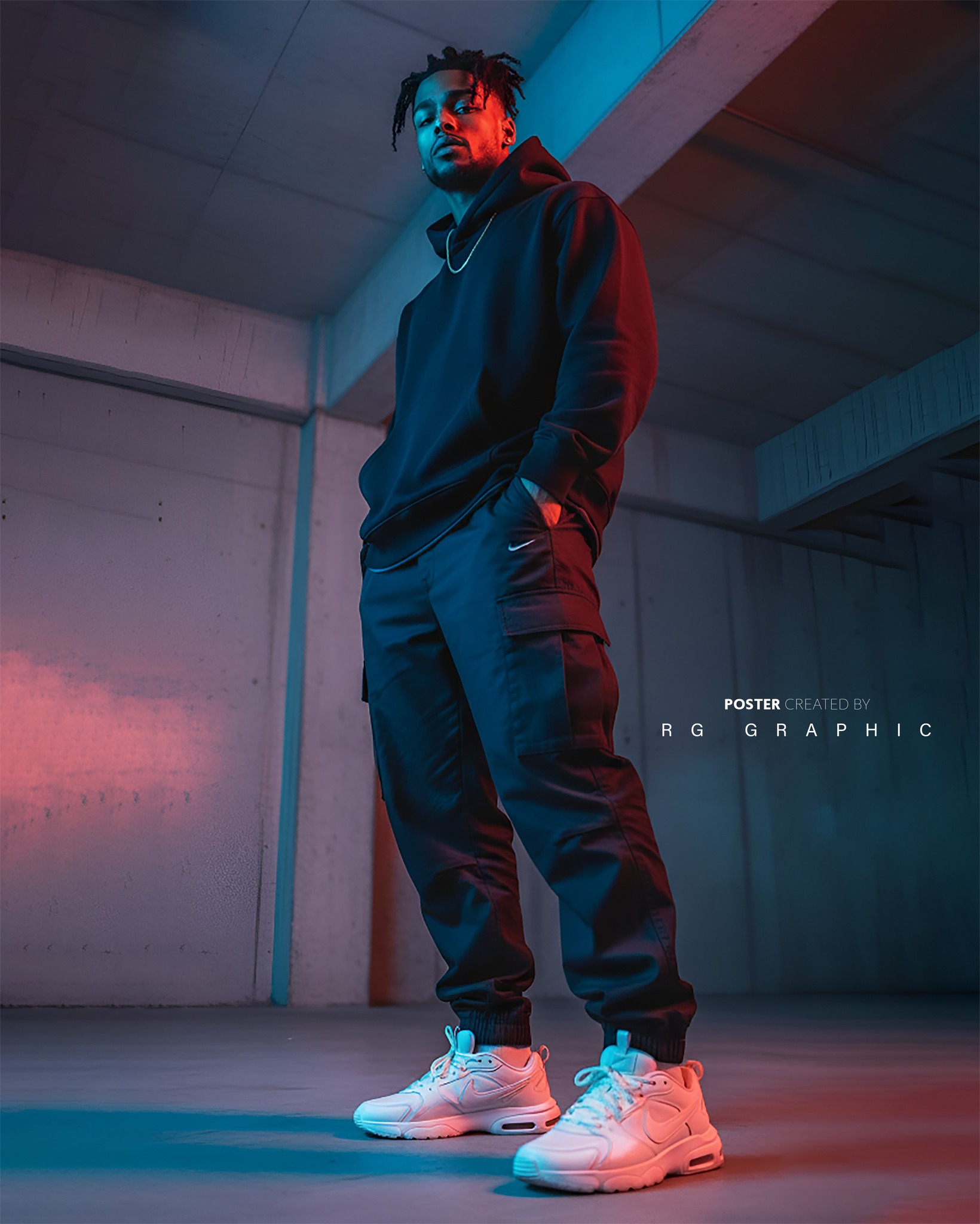 Neon Edge Nike Streetwear Editorial