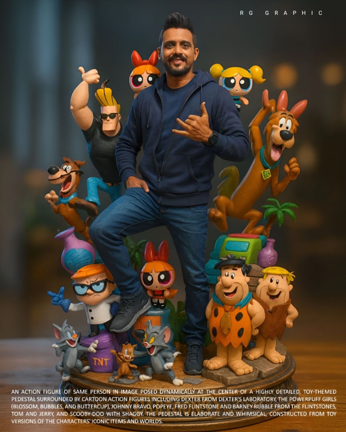 Legends on the Pedestal: A Cartoon Tribute