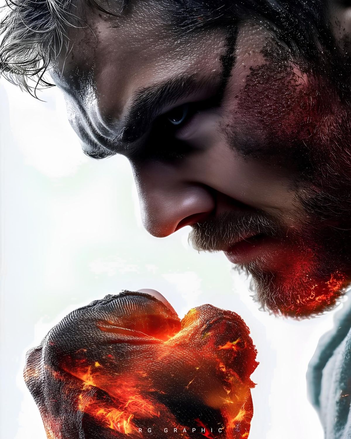 Fiery Resolve of the Molten Warrior