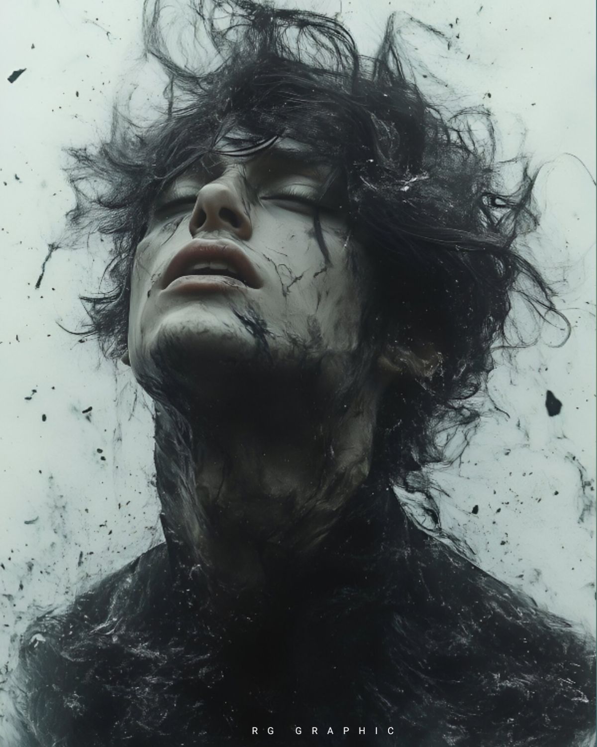 Soul Displaced in Inky Shadows