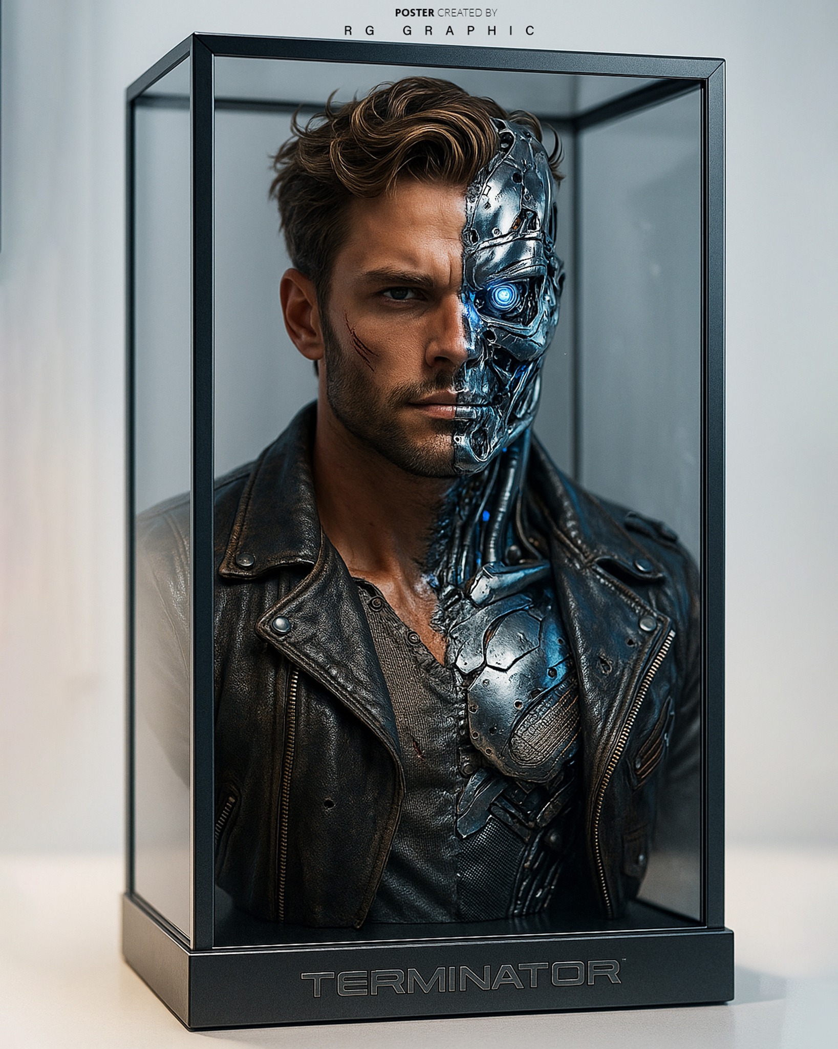 Evolution of the T-1000 Chrome Bust