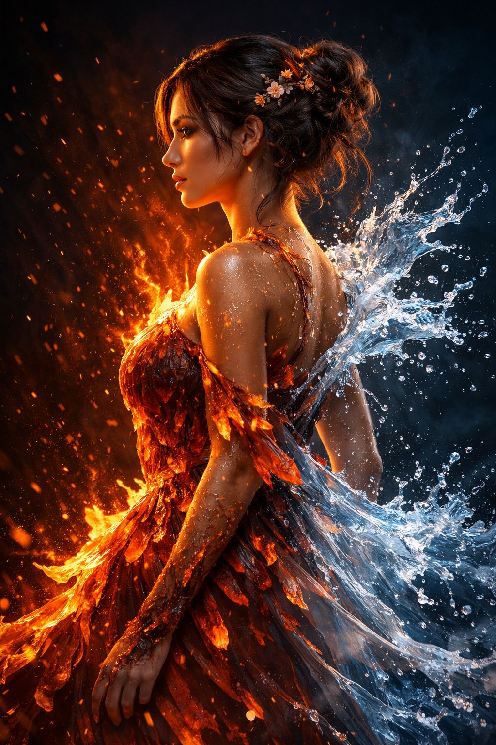 Eternal Clash of Fire and Water