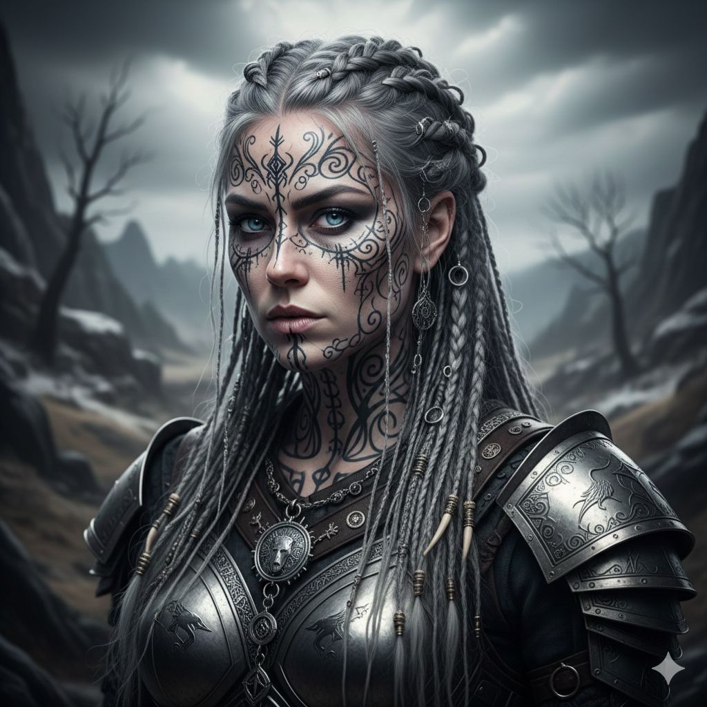 Tribal Valkyrie of the Frozen North
