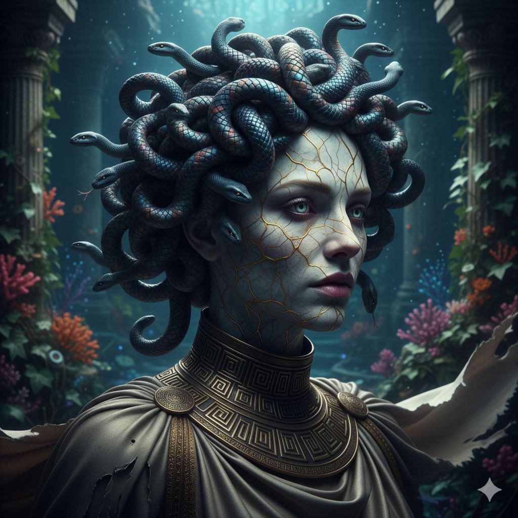 Gorgon Priestess of the Sunken Labyrinth