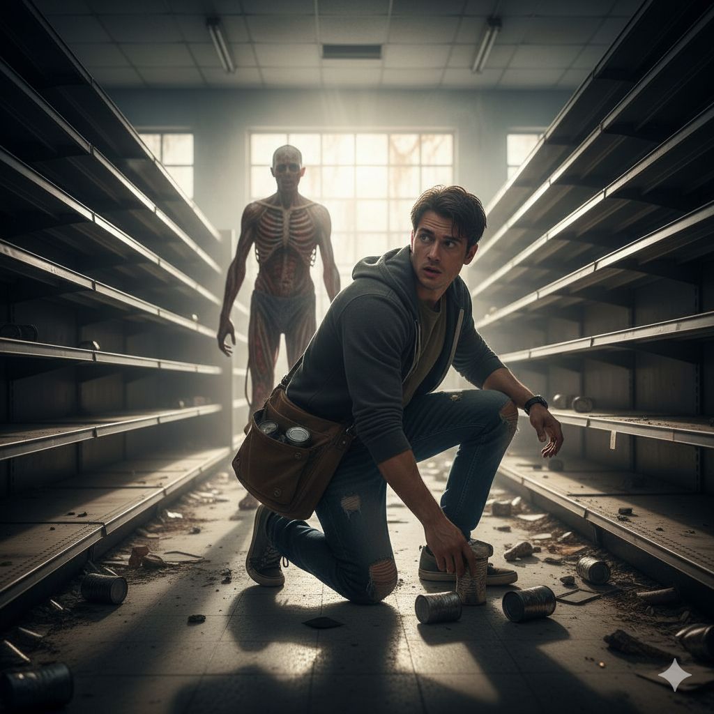 Silent Scavenger in the Desolated Aisle