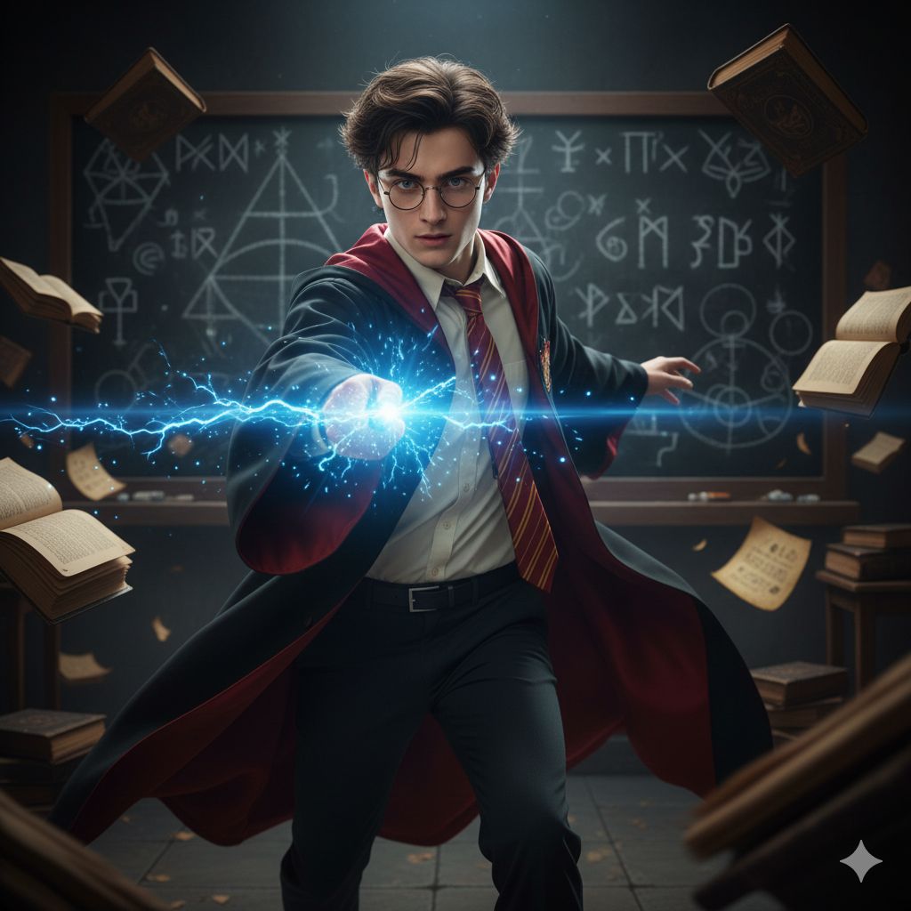 The Wizard's Arcane Spark