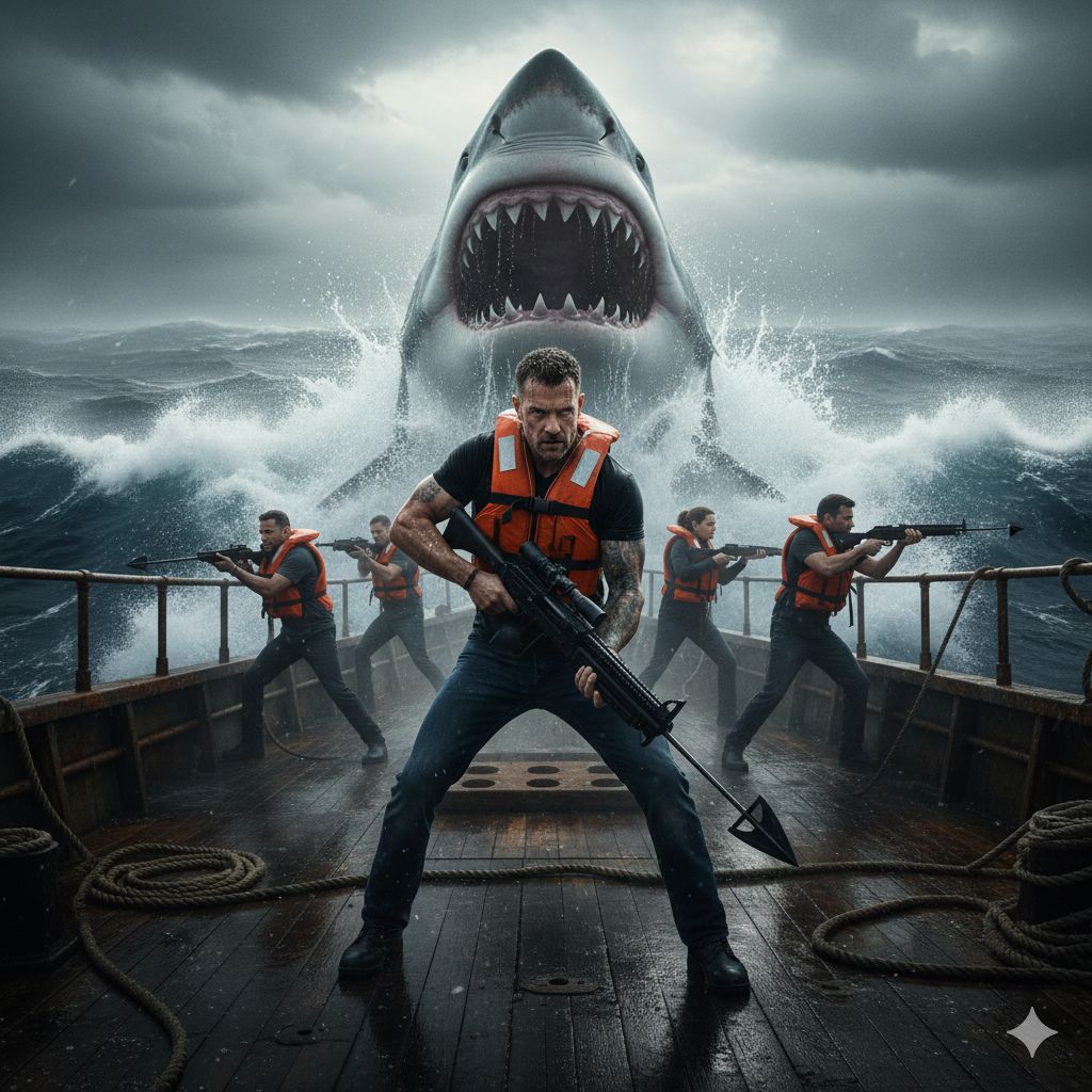 Leviathan’s Fury: Midnight Deep Sea Stand-off