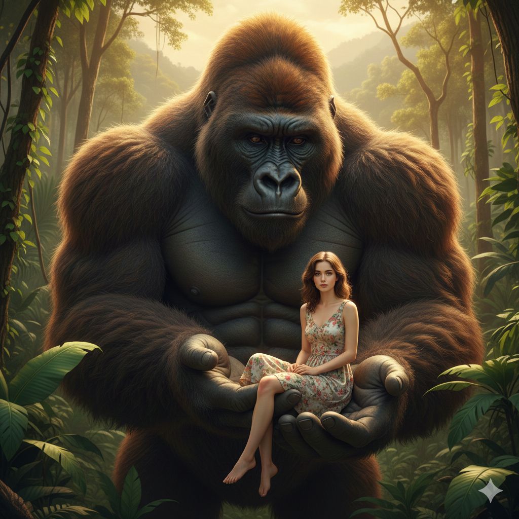 Gentle Giant of the Deep Jungle