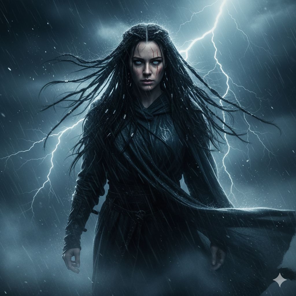Storm Warrior of the Shattered Sky
