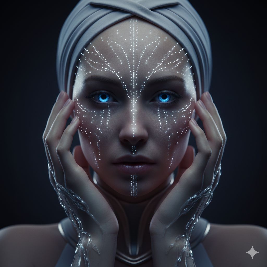 Goddess of the Bioluminescent Void