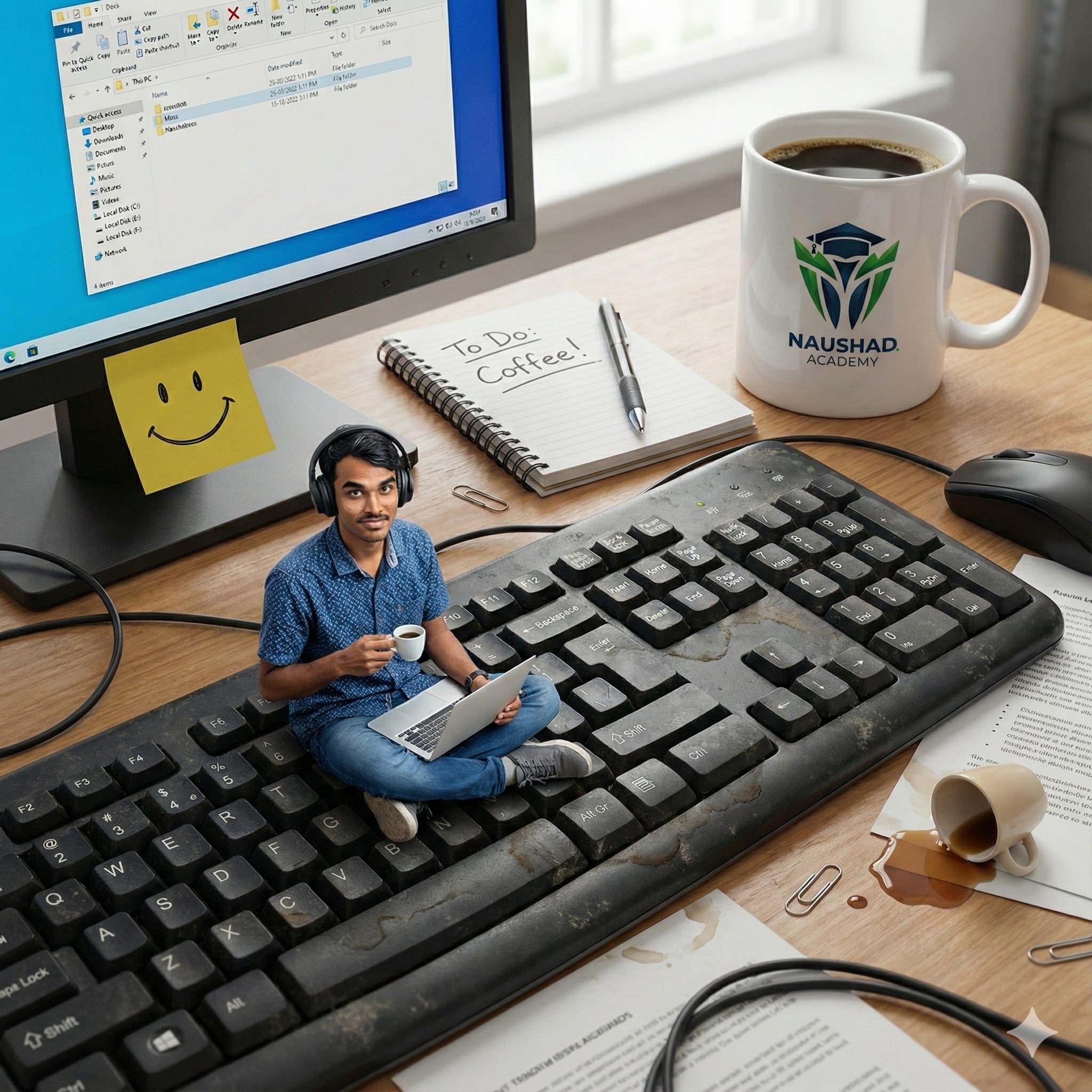 Tiny Professional on a Giant Desktop