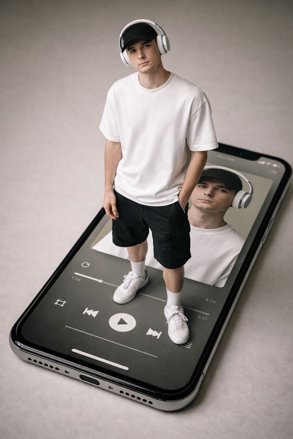 Meta Musical Portrait of a Digital Nomad
