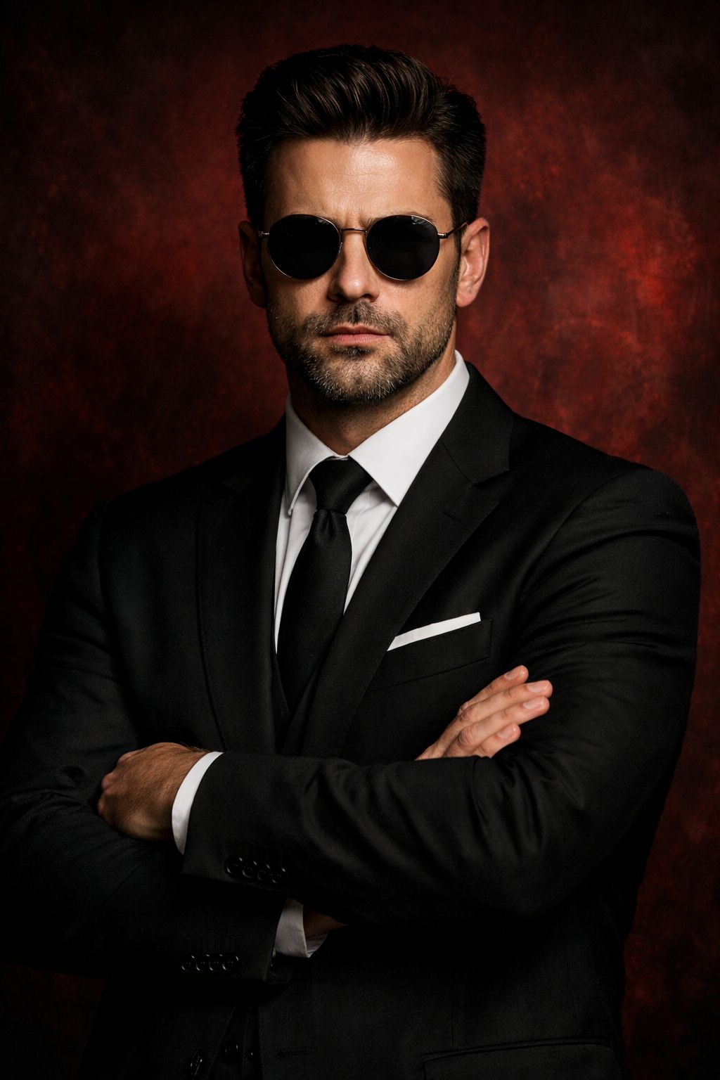 The Red Noir Syndicate Boss