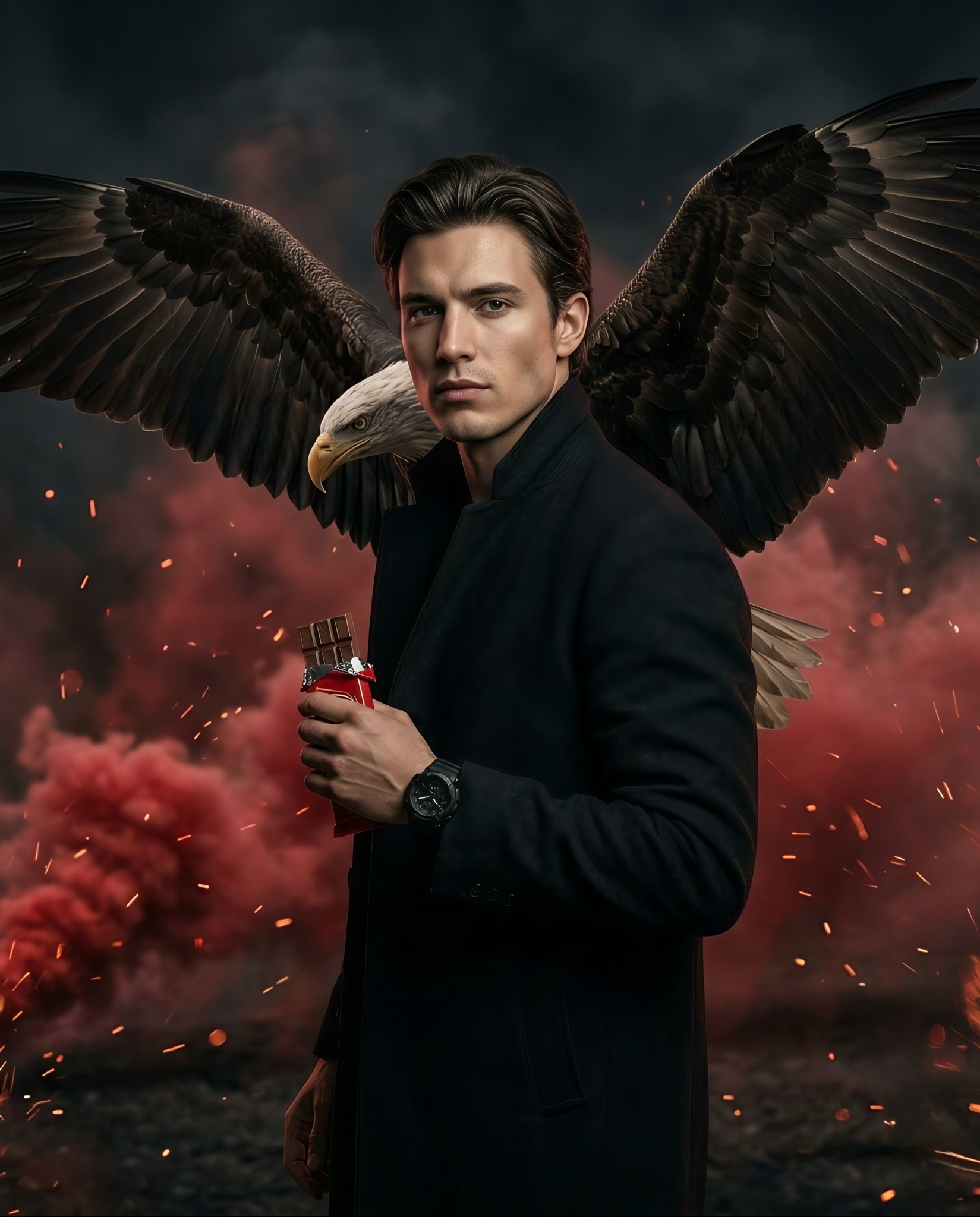 Eagle Guardian of the Crimson Shadow