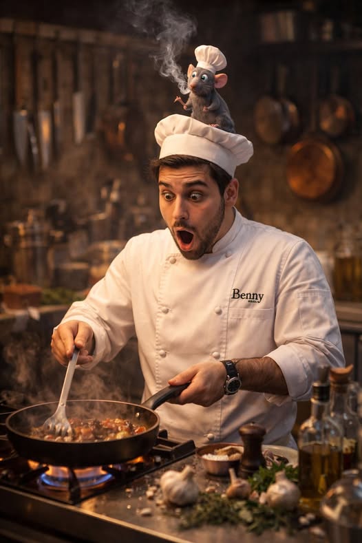 Chef Benny and the Tiny Smoking Stowaway