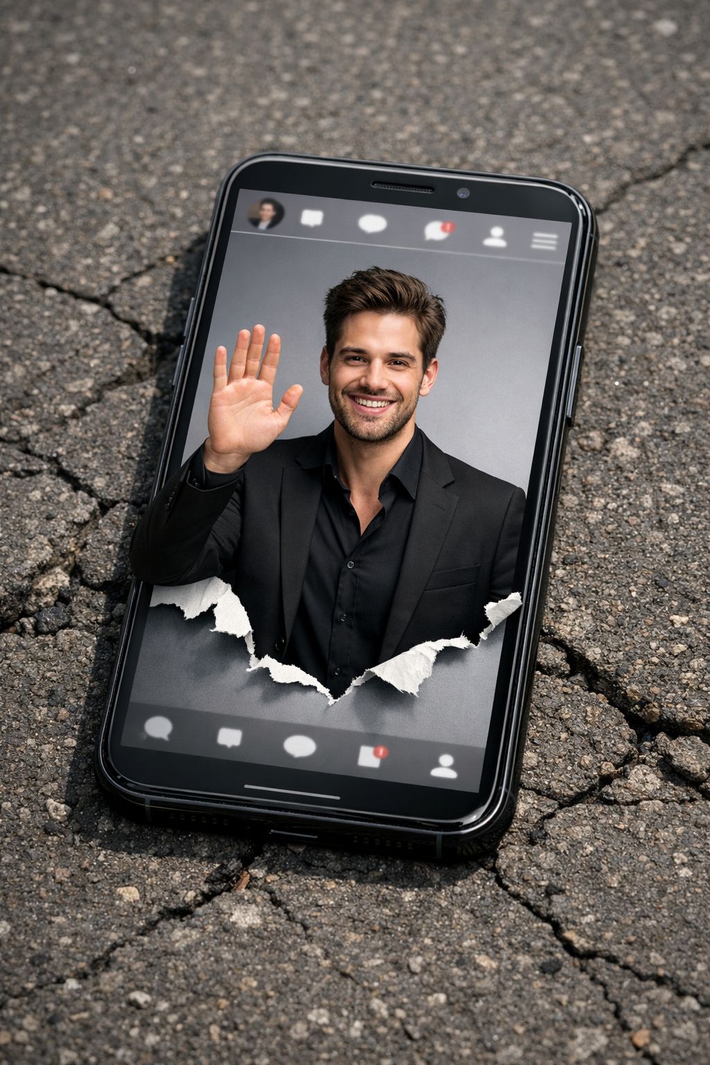 Digital Escape: Breaking the Frame
