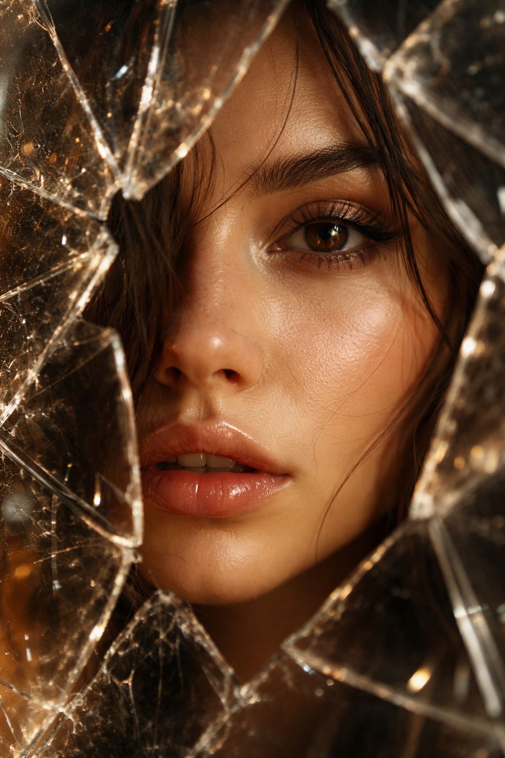 Gaze Through Shattered Glass