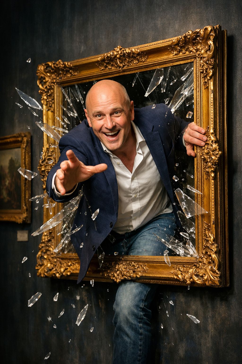Artistic Escape: Breaking the Gilded Frame