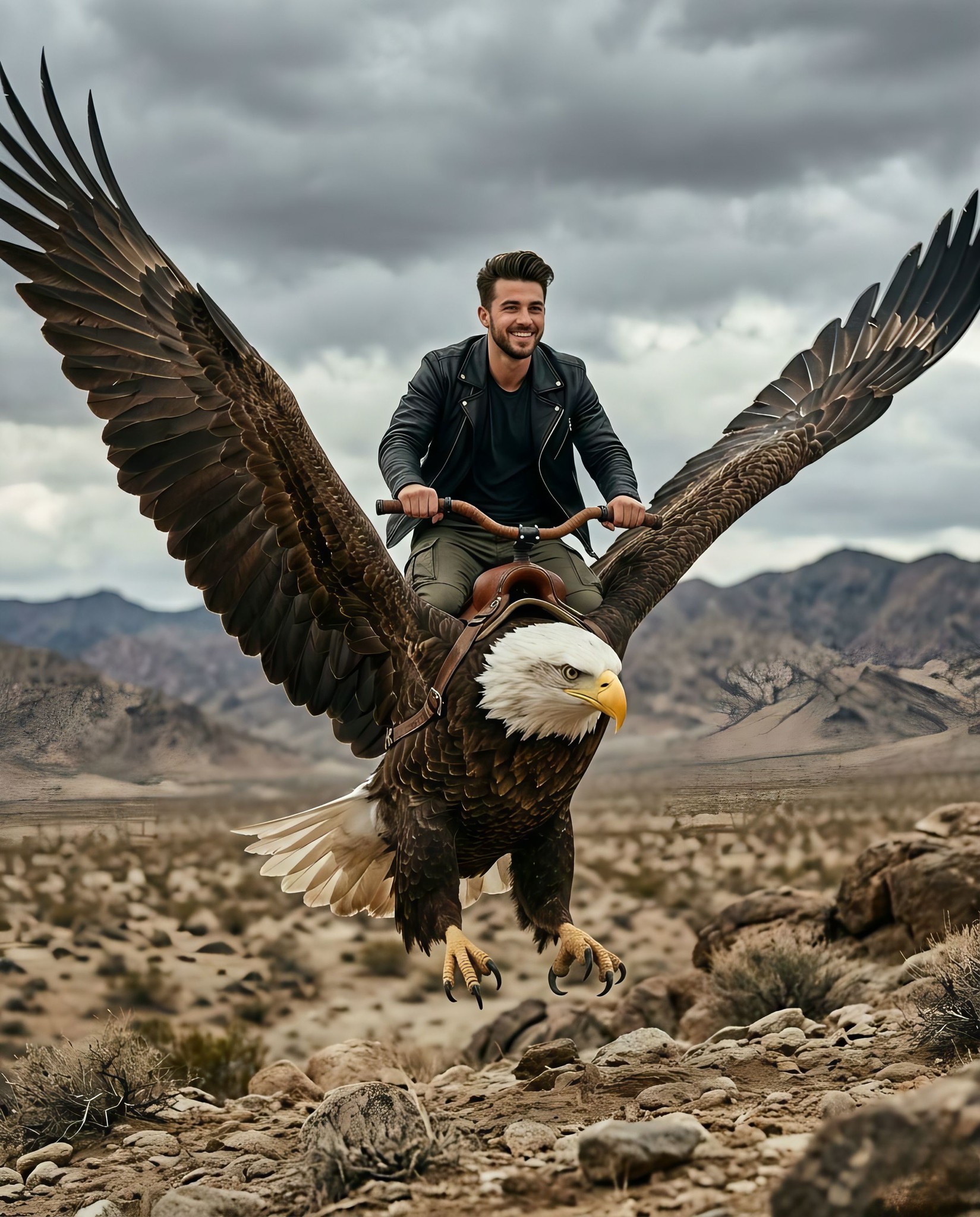 Eagle Rider Desert Flight