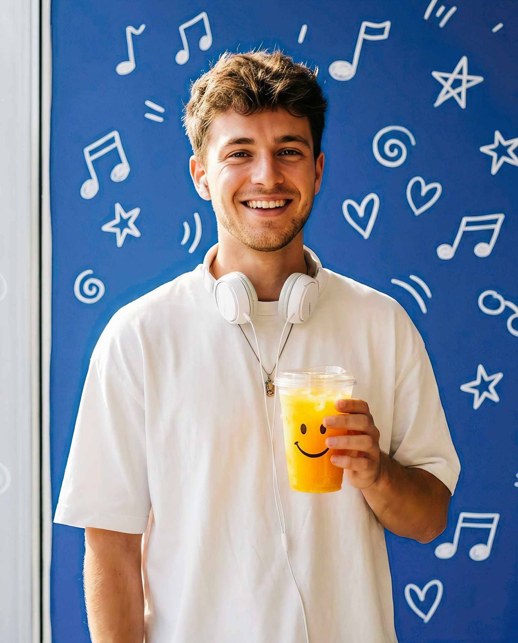 Vibrant Morning Melodies and Orange Juice