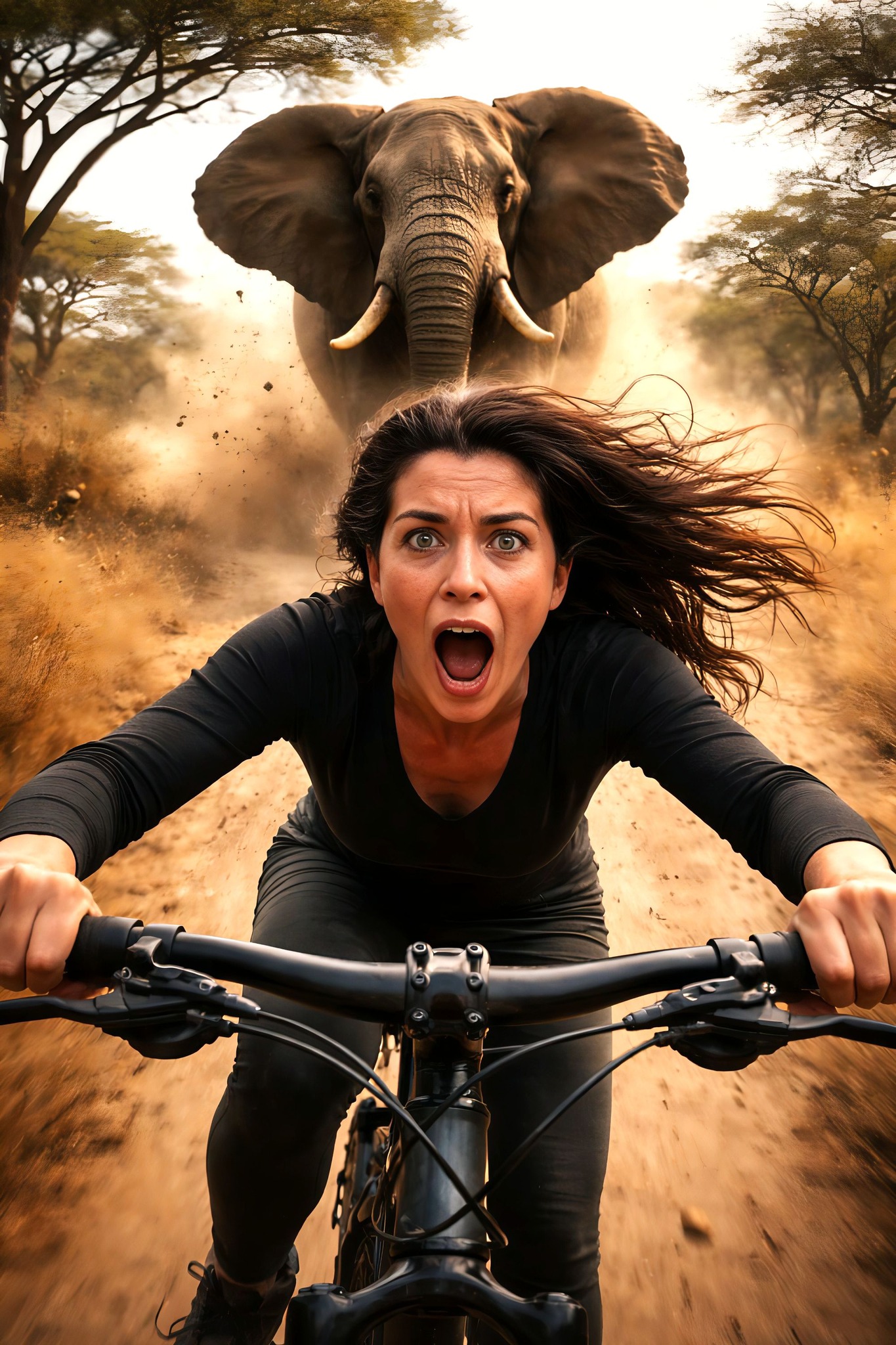 Panic on the Savanna Dirt Trail