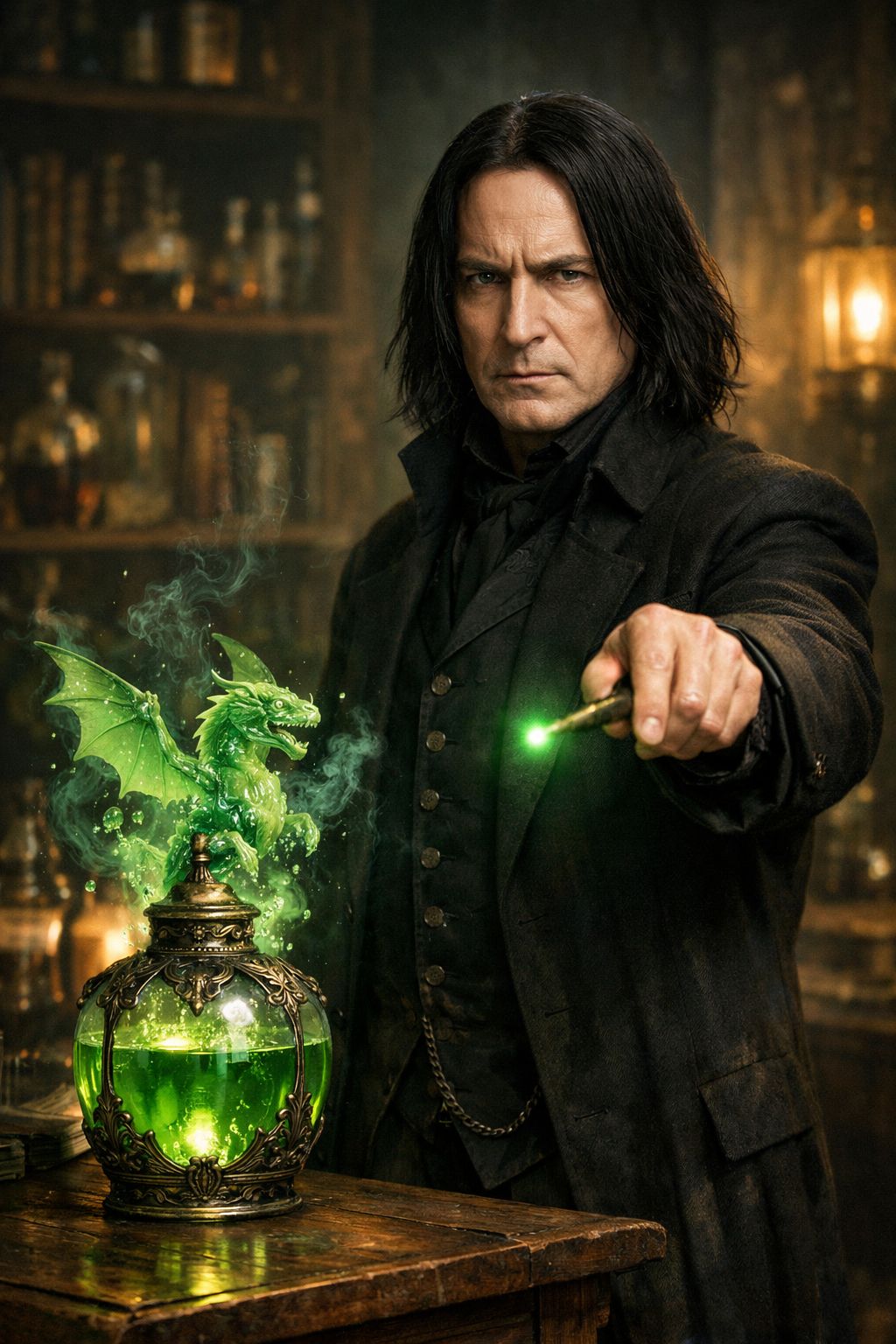 The Alchemist’s Emerald Awakening
